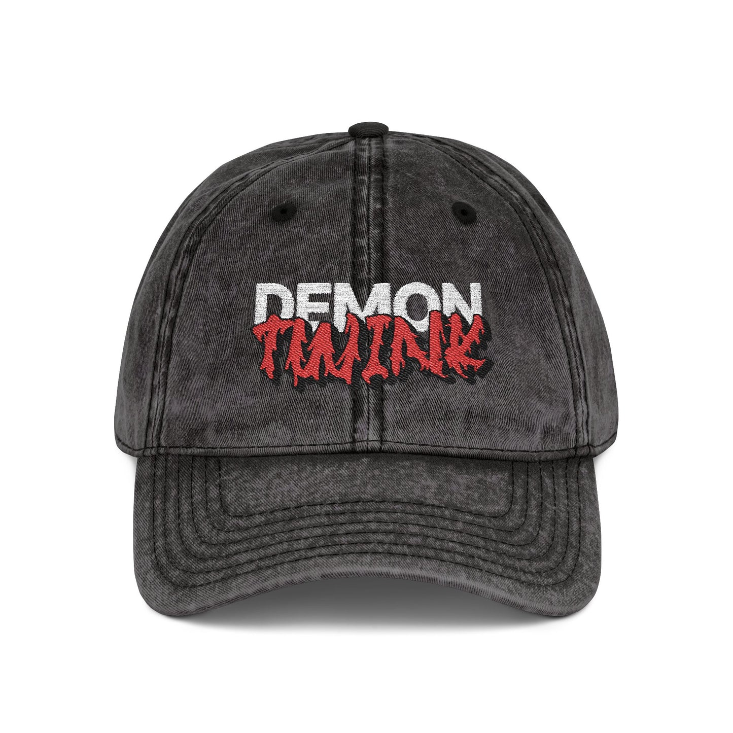 Demon Twink - Vintage Embroidered Cap - Out x Loud
