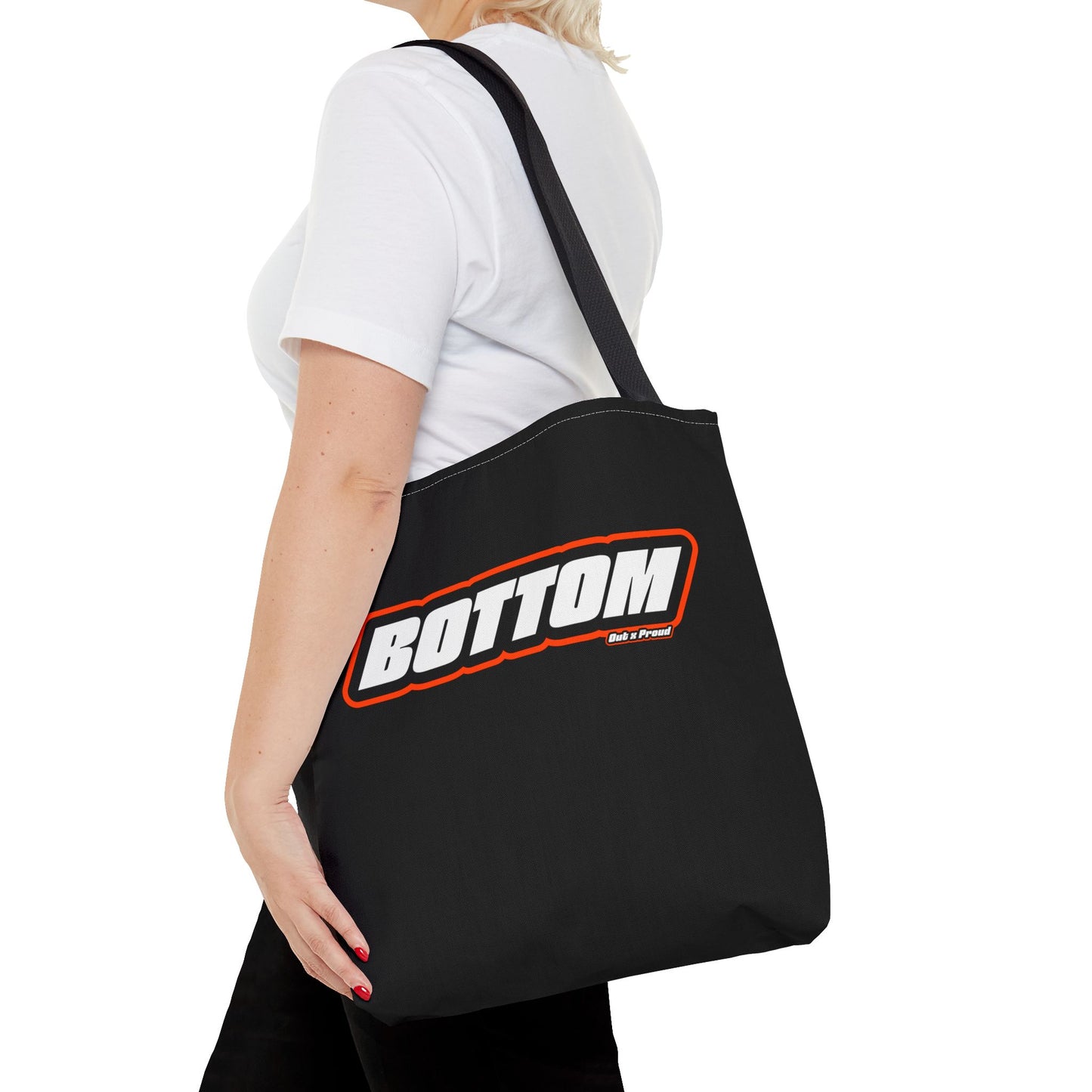 Bottom - 16" Tote Bag Carryall - Stamp Me