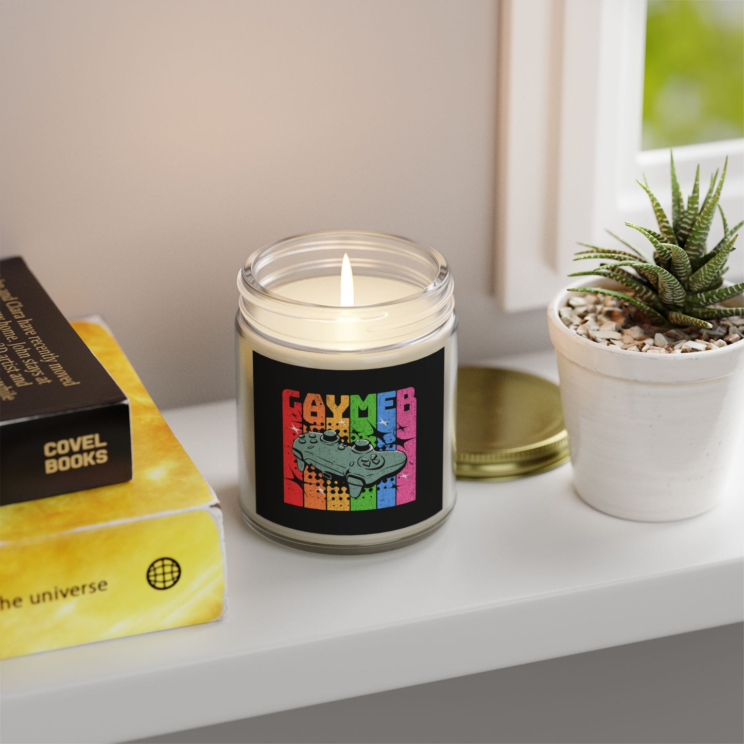 Gaymer - Coconut Apricot Wax Scented Candle - Proud 365