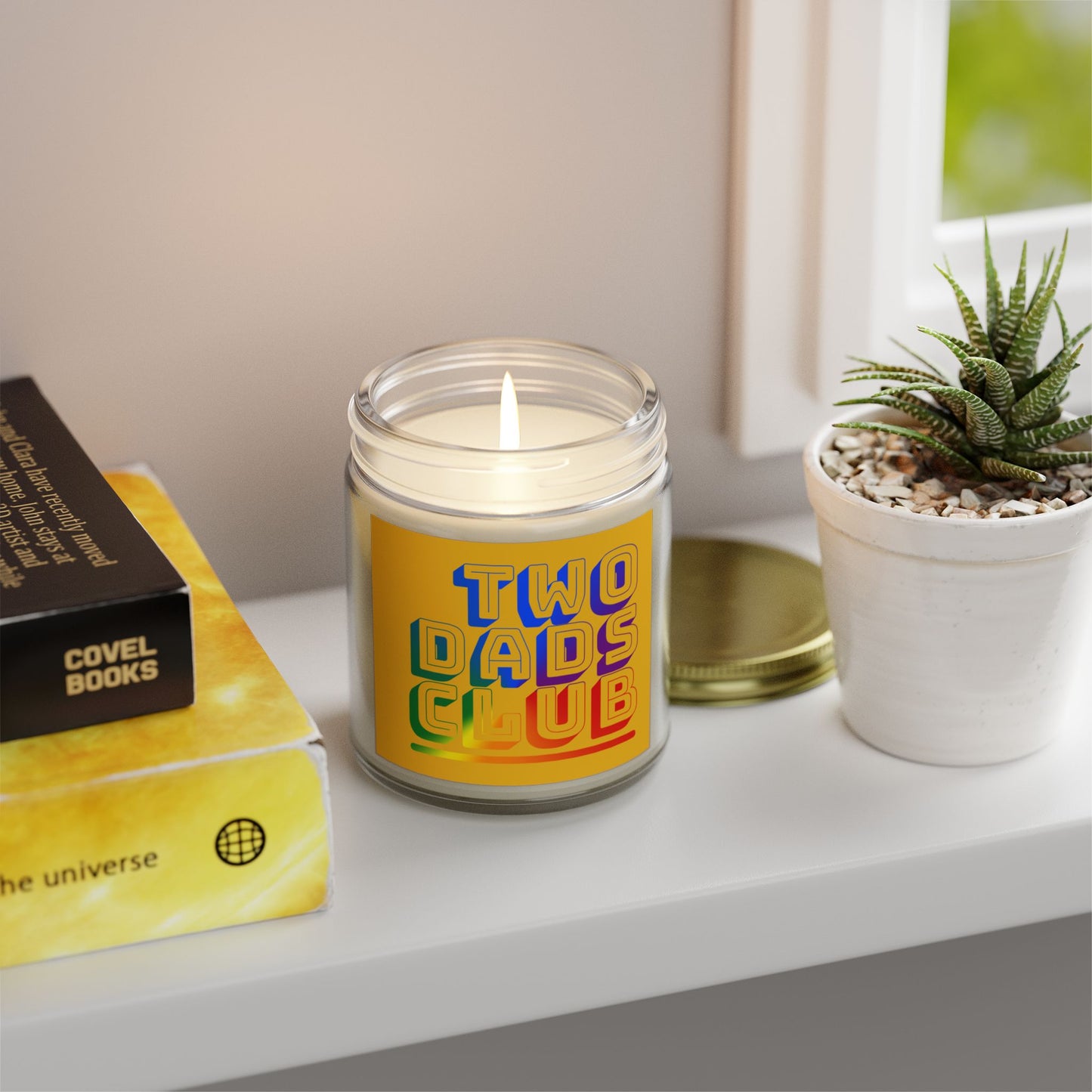 Two Dads Club - Coconut Apricot Wax Scented Candle - Proud 365