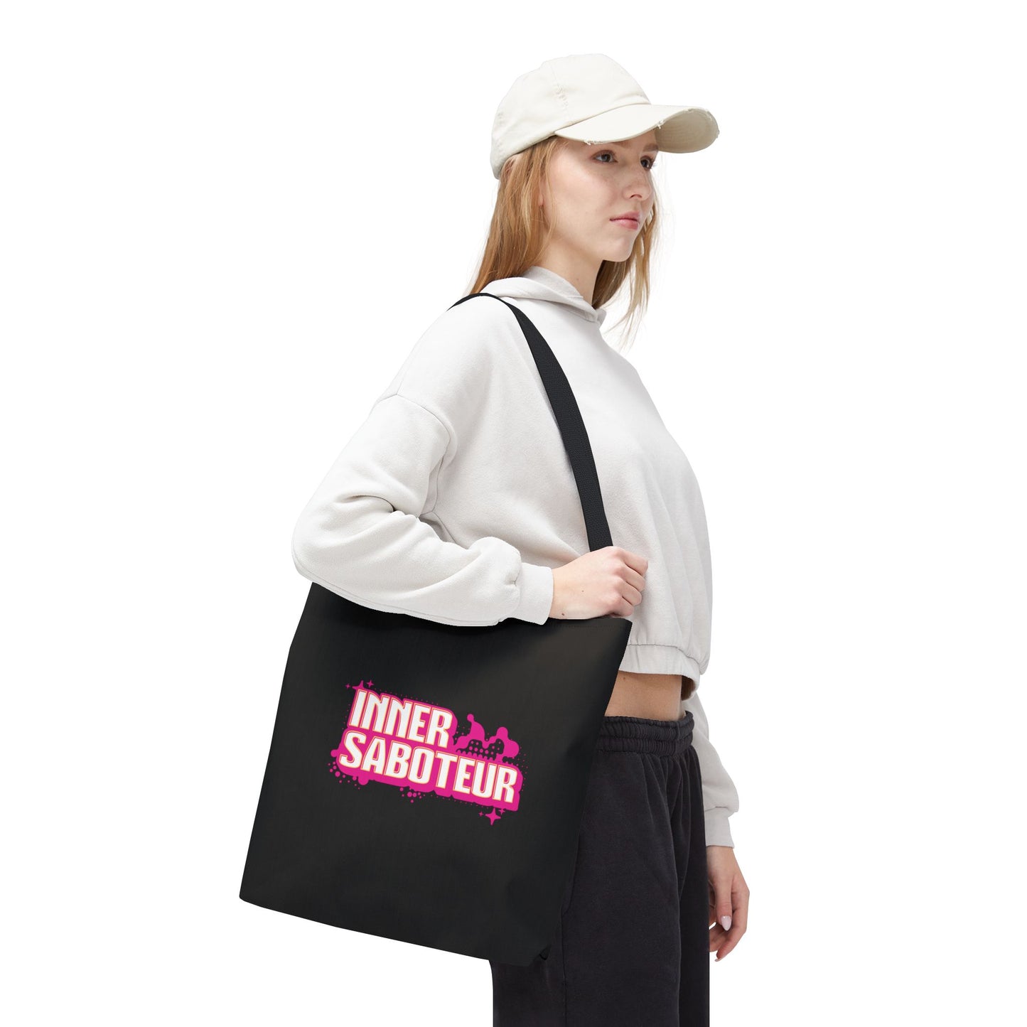 Inner Saboteur - 16" Tote Bag Carryall - Out x Loud