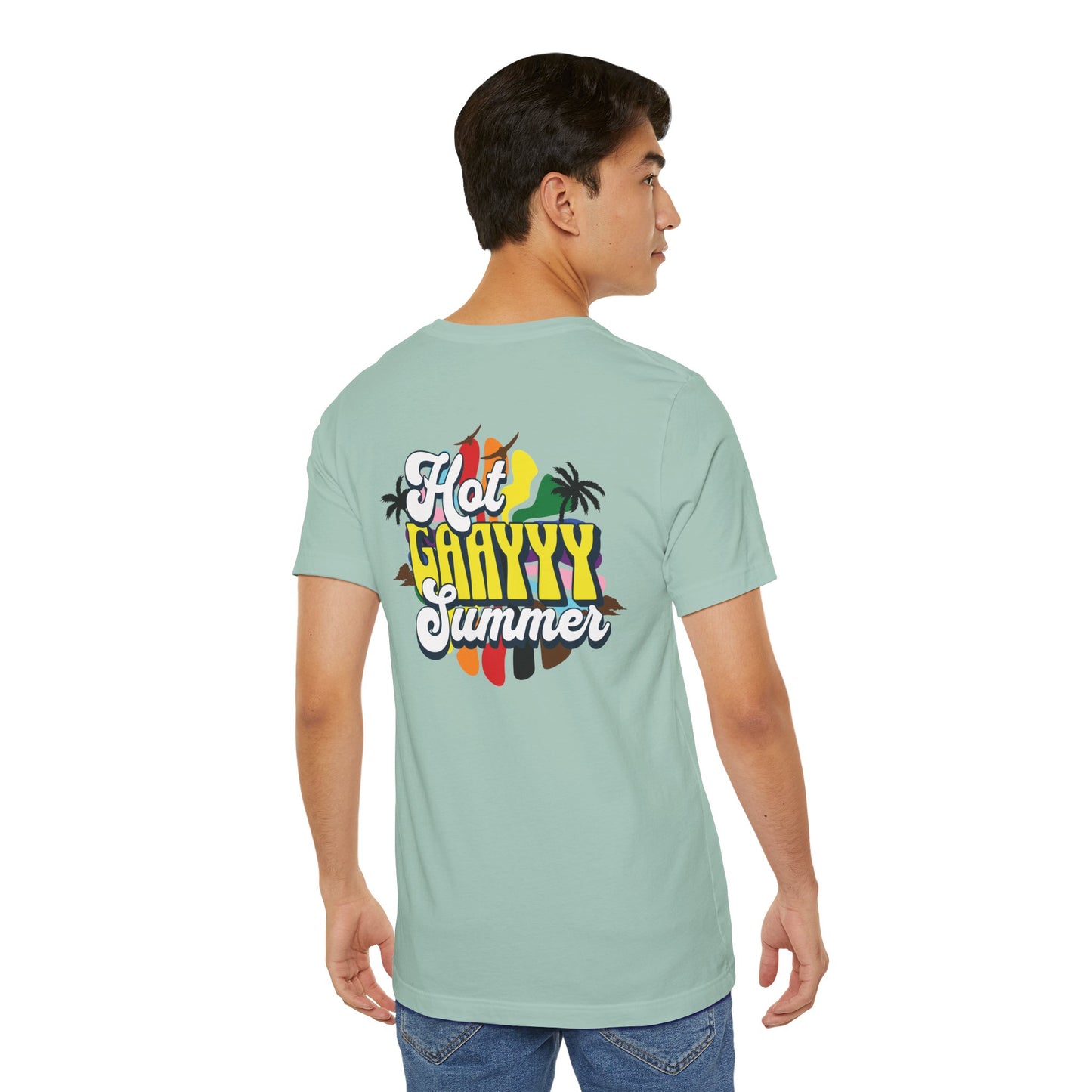 Hot Gay Summer - Graphic Unisex Tee - Proud 365