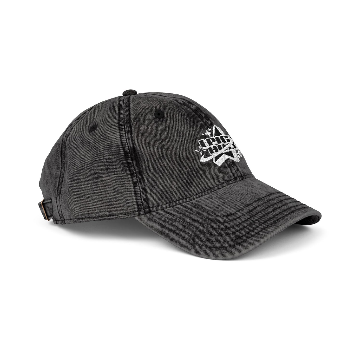 Epic Hole - Vintage Embroidered Cap - Out x Loud