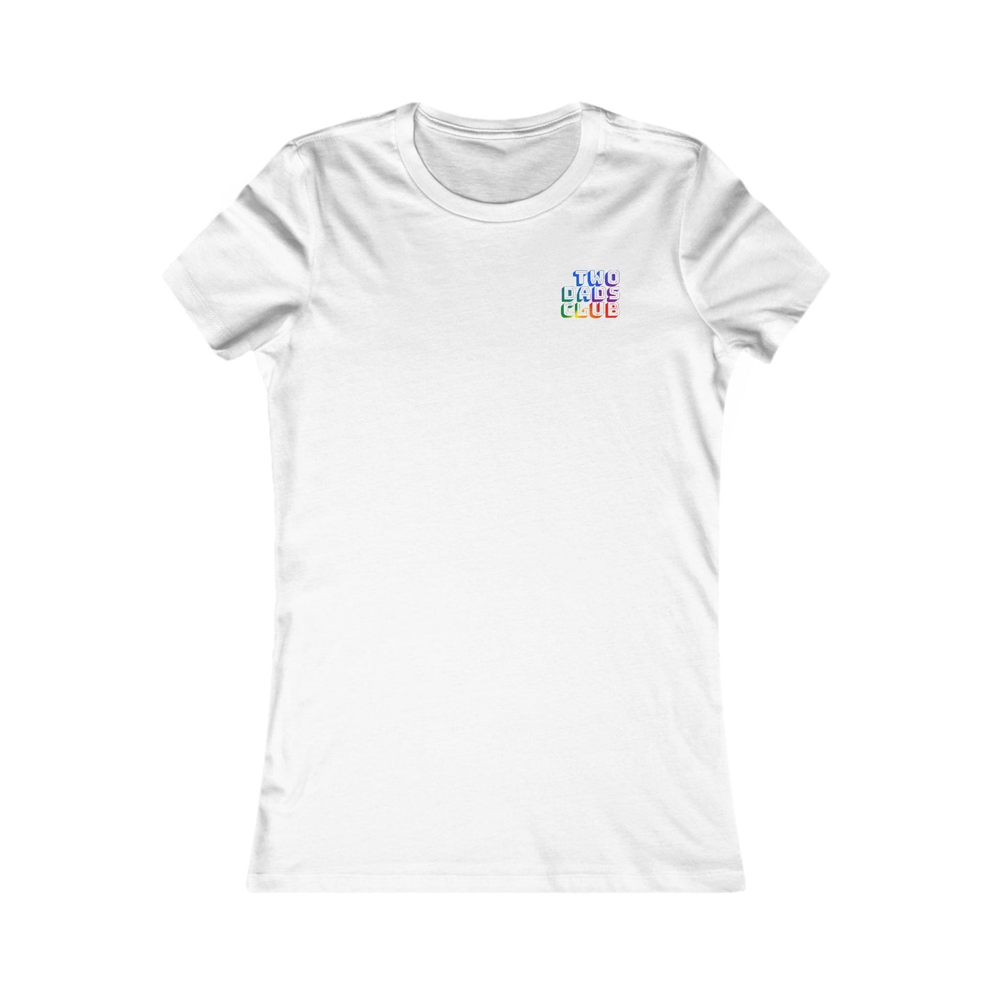 Two Dads Club Femme Fit Graphic Tee - Proud 365
