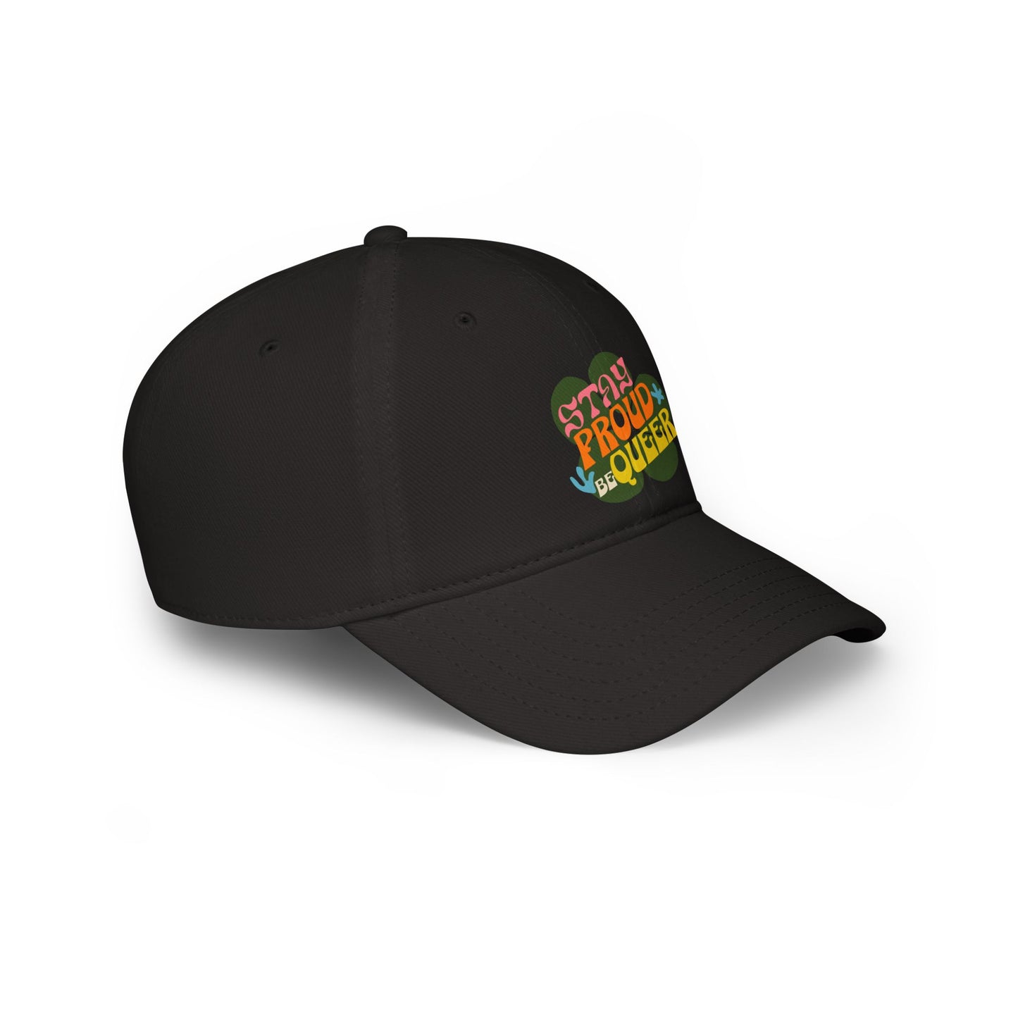 Stay Queer - Printed Baseball Cap - Out x Proud