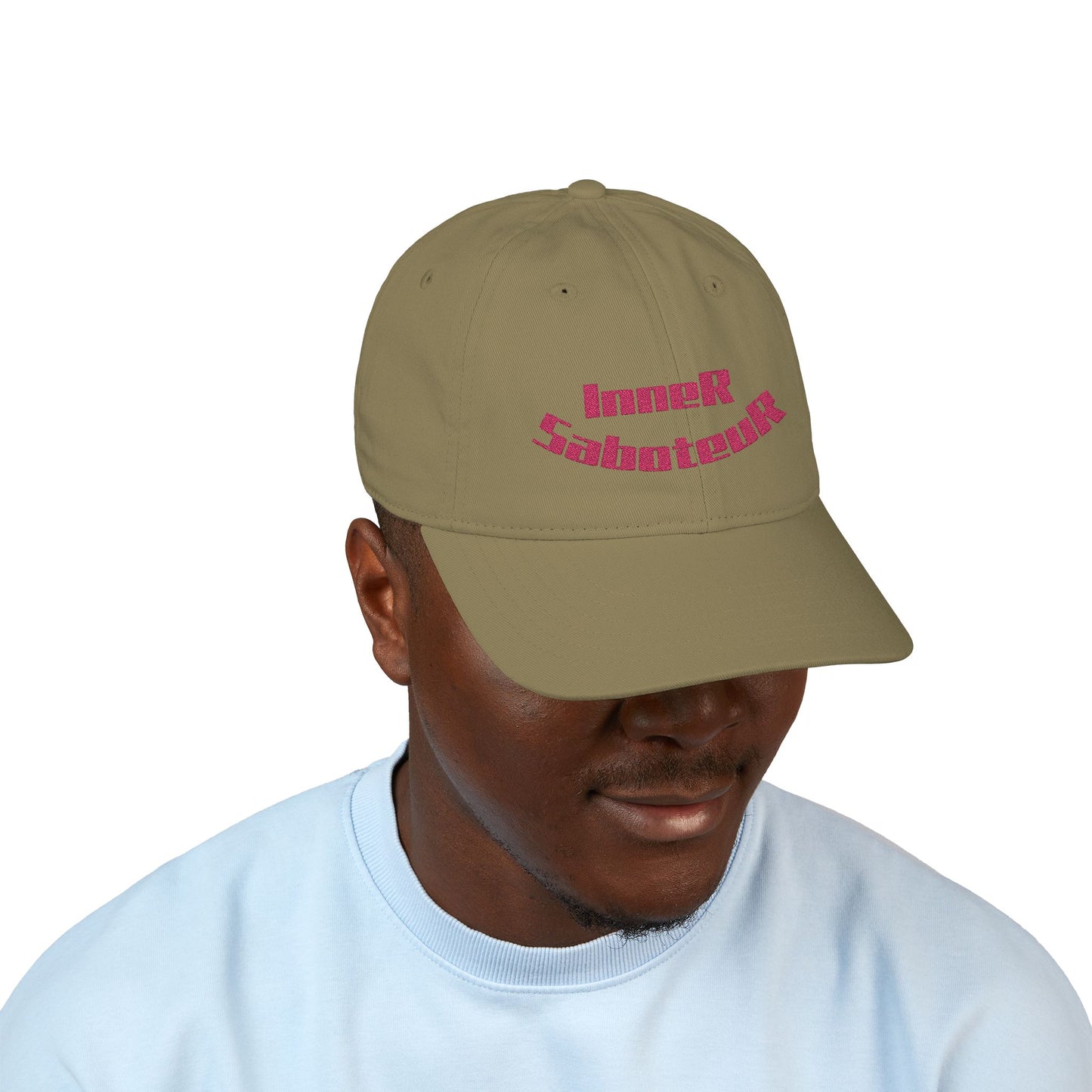 Inner Saboteur - Embroidered Organic Baseball Cap - Out x Loud