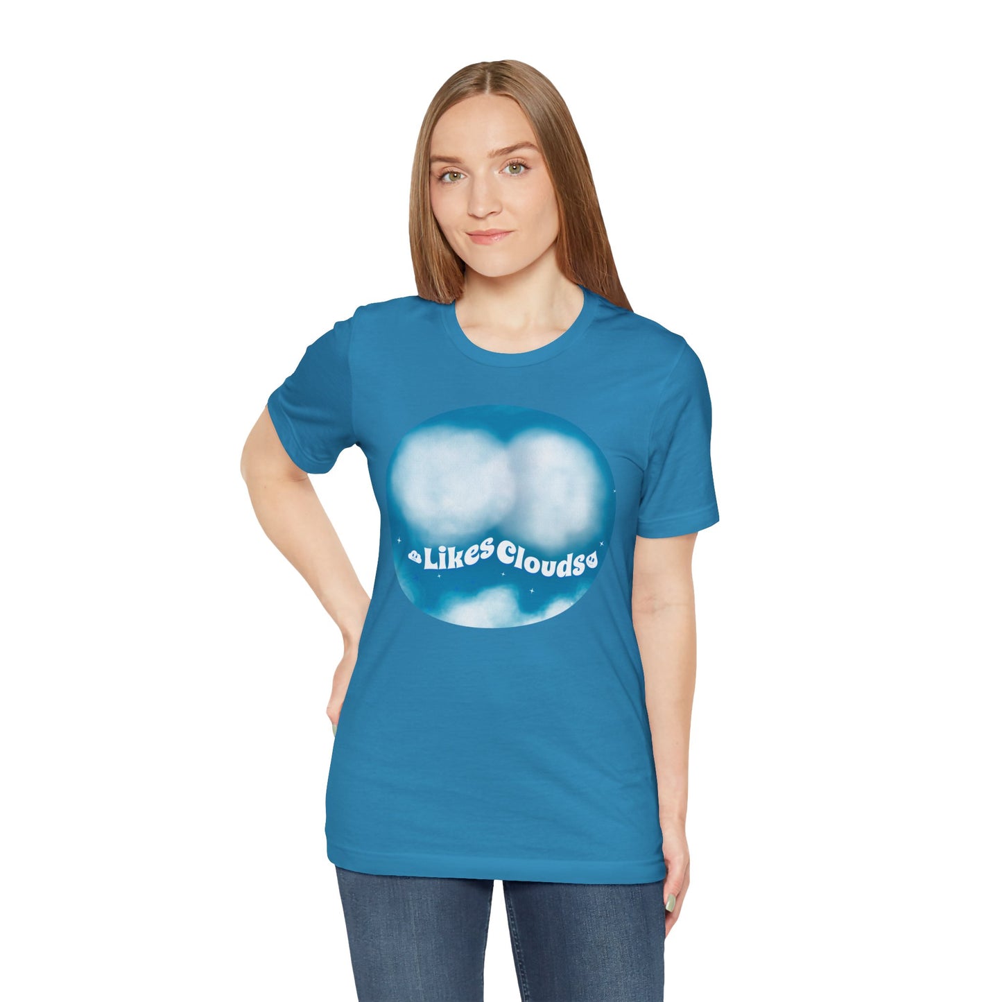 Likes Clouds II Graphic Unisex Tee - Out x Loud
