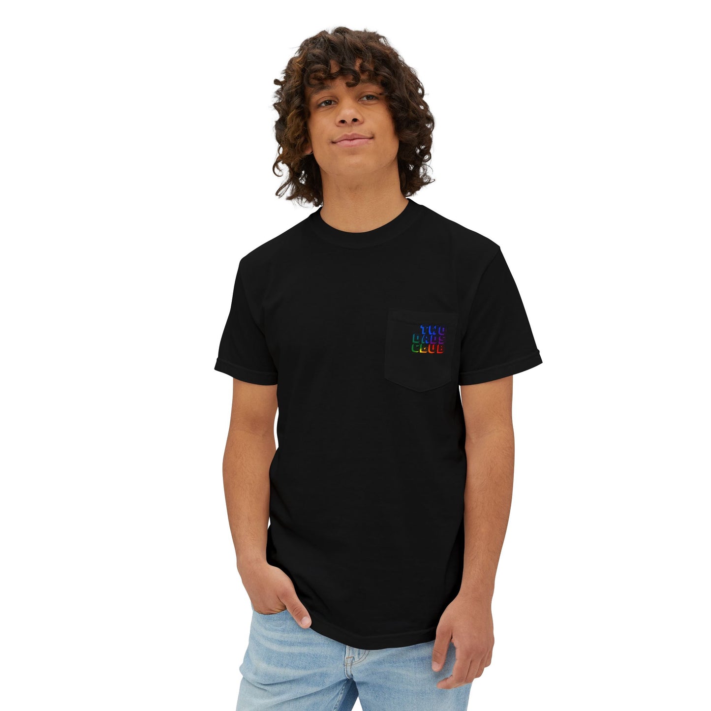 Two Dads Club - Unisex Graphic Pocket Tee - Proud 365