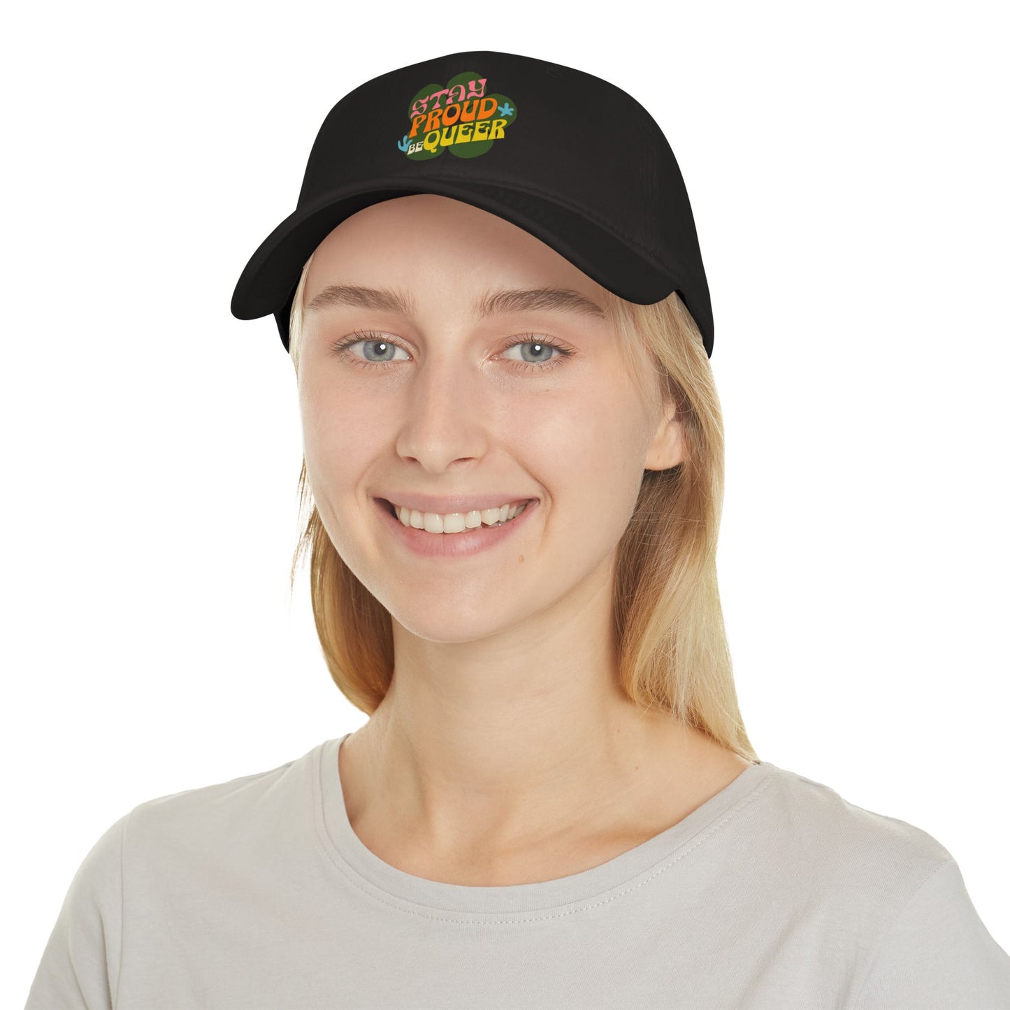 Stay Queer - Printed Baseball Cap - Out x Proud
