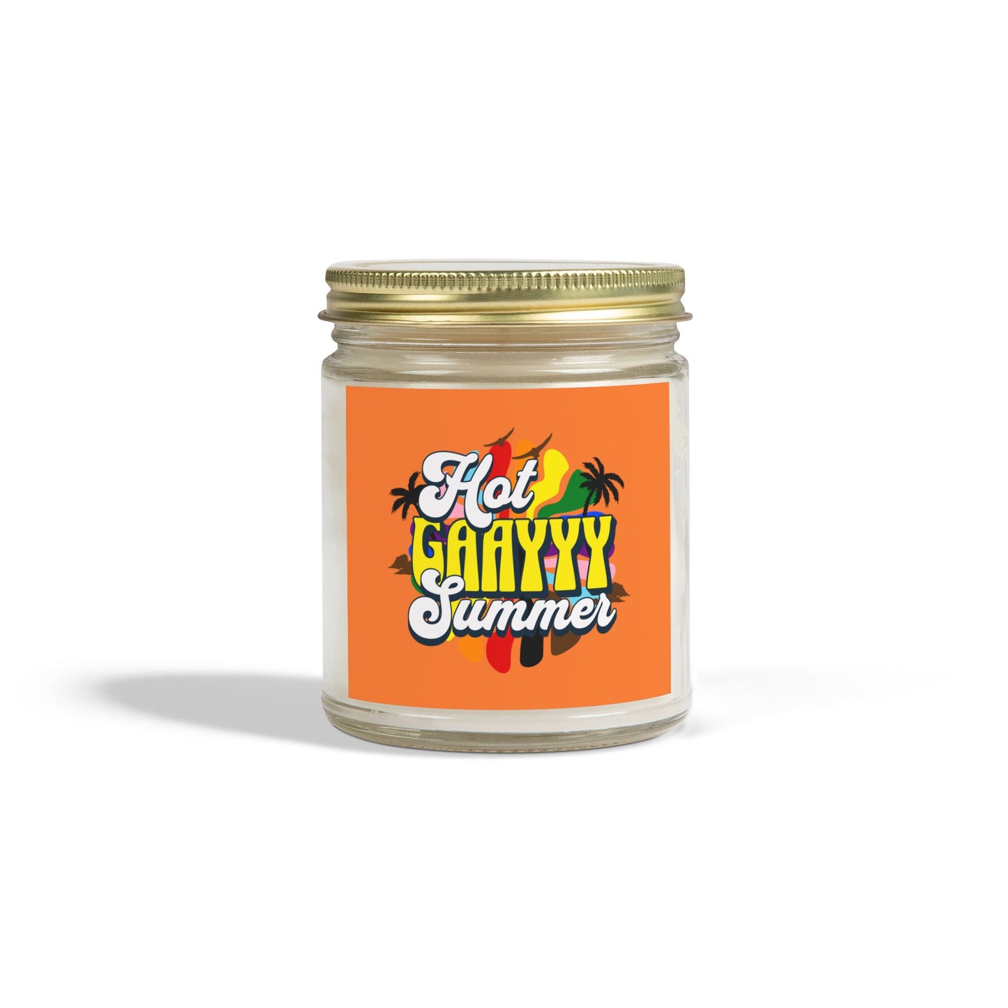 Hot Gay Summer - Coconut Apricot Wax Scented Candle - Proud 365