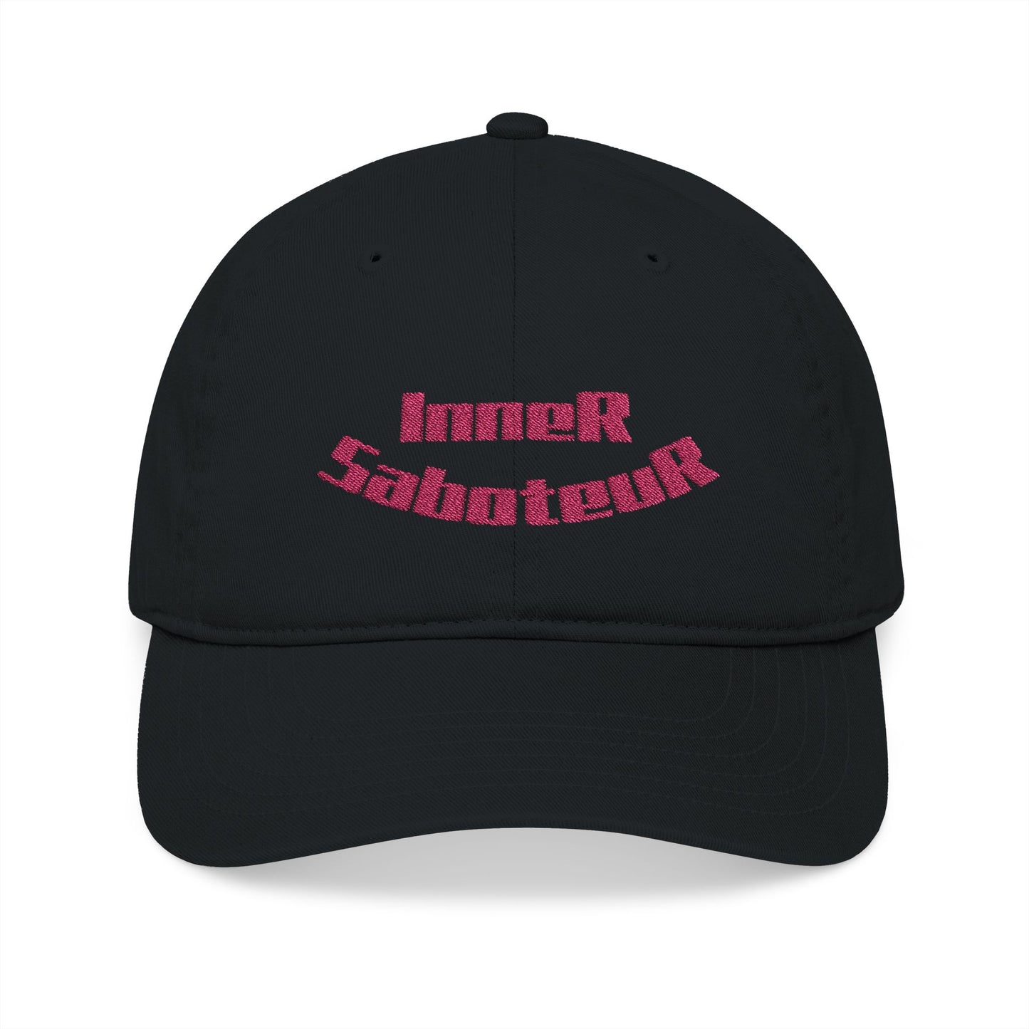 Inner Saboteur - Embroidered Organic Baseball Cap - Out x Loud