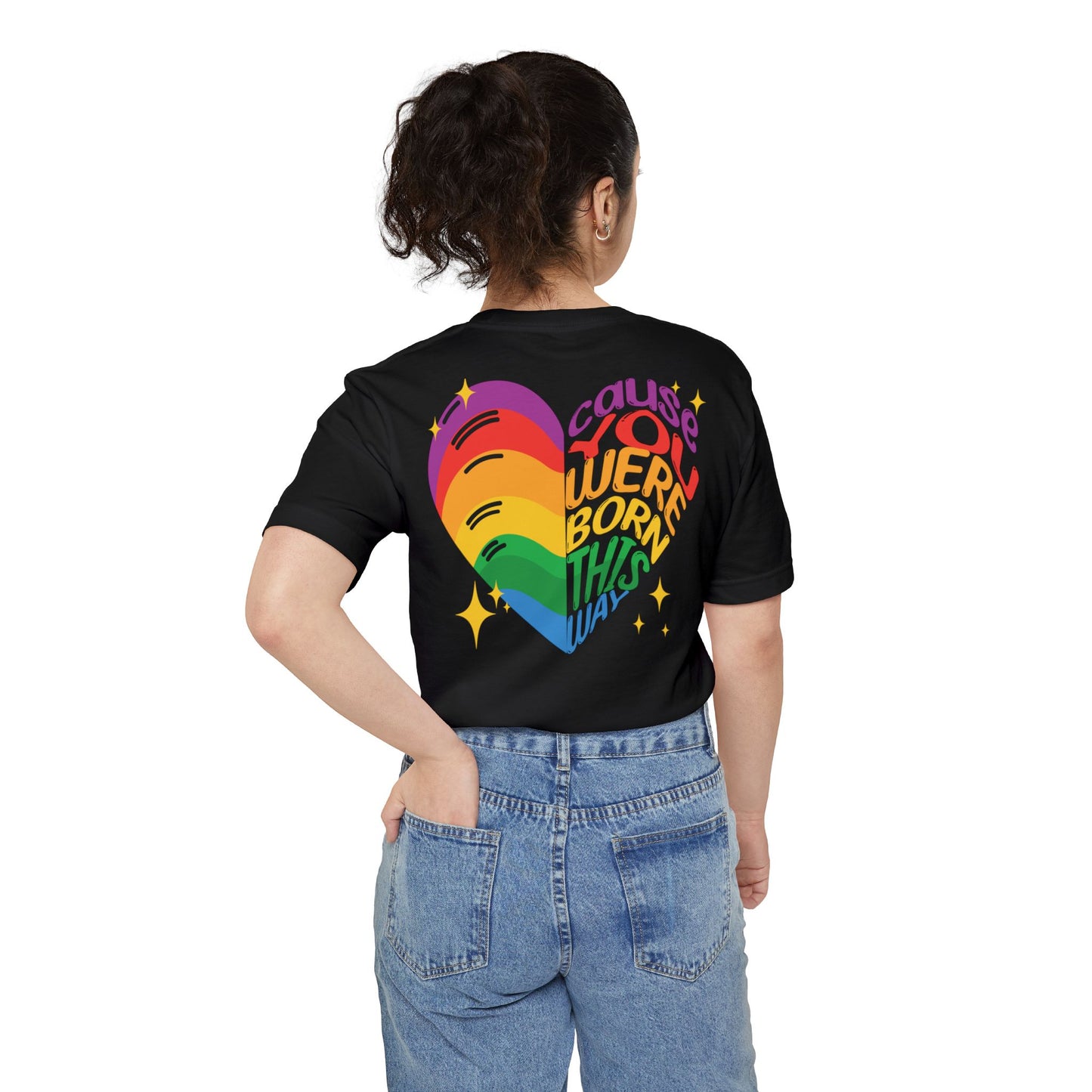 Born This Way - Graphic Unisex Pocket Tee - Proud 365