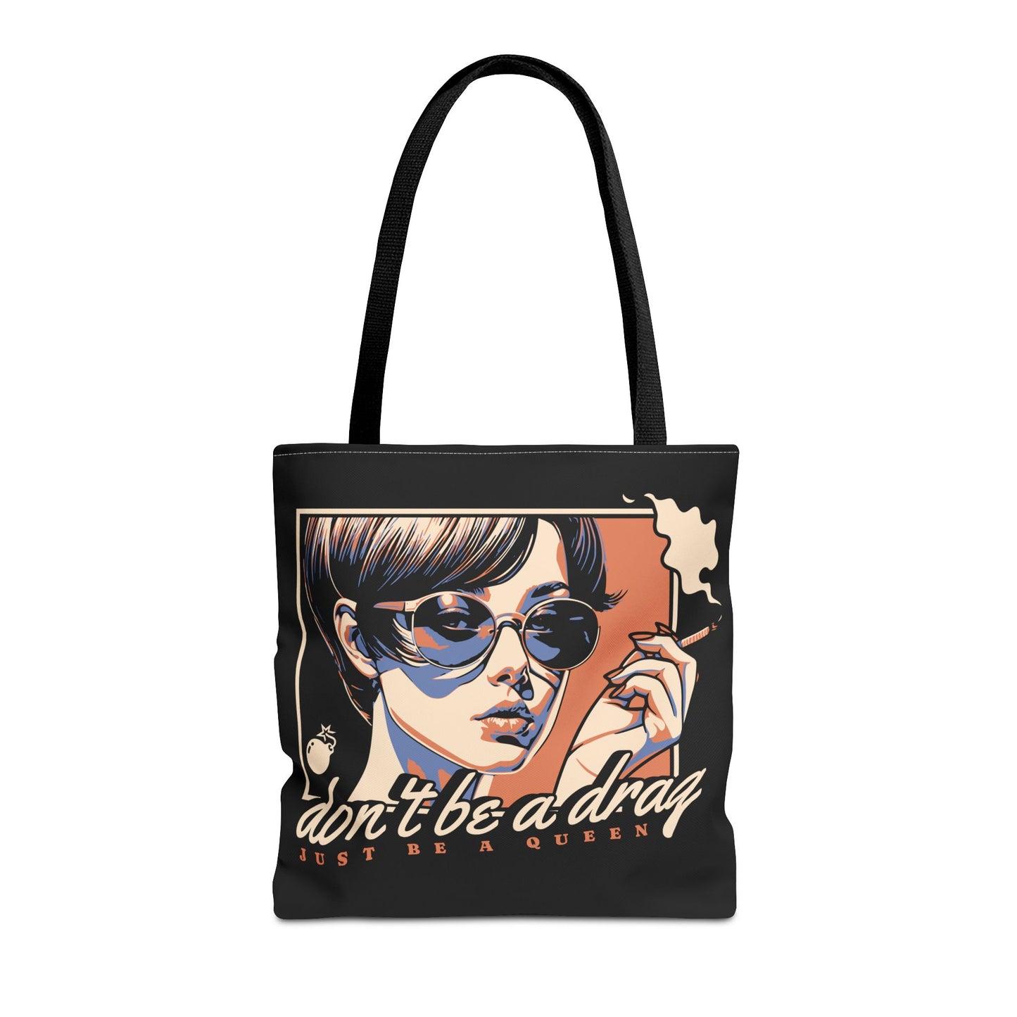 A Drag - One Sided 16" Tote Bag Carryall - Out x Loud