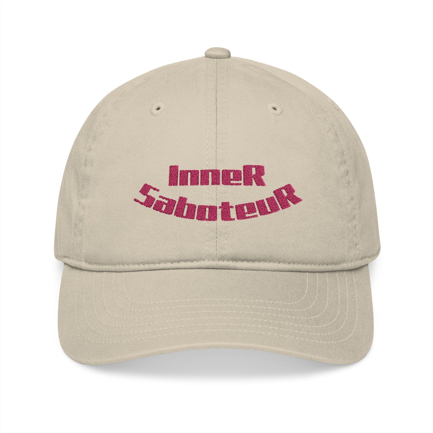 Inner Saboteur - Embroidered Organic Baseball Cap - Out x Loud