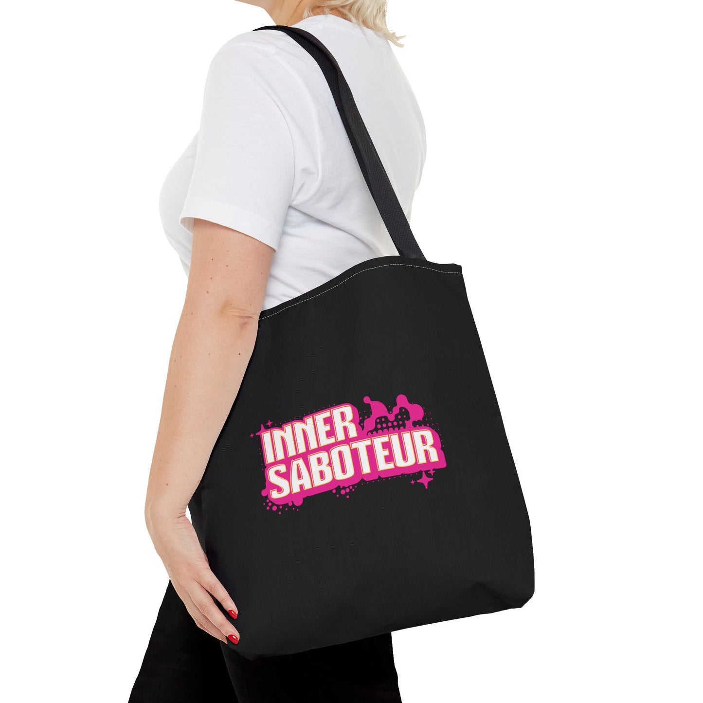 Inner Saboteur - 16" Tote Bag Carryall - Out x Loud