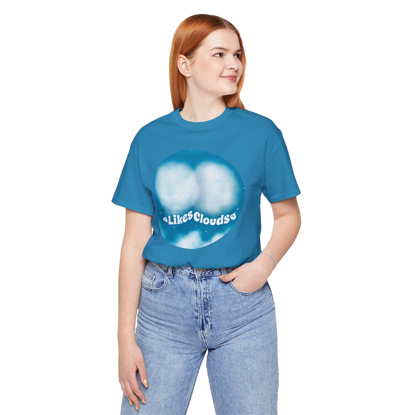 Likes Clouds II Graphic Unisex Tee - Out x Loud