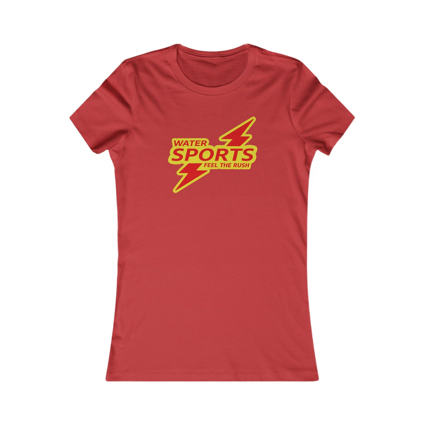 Water Sports Femme Fit Graphic Tee - Stamp Me Rush