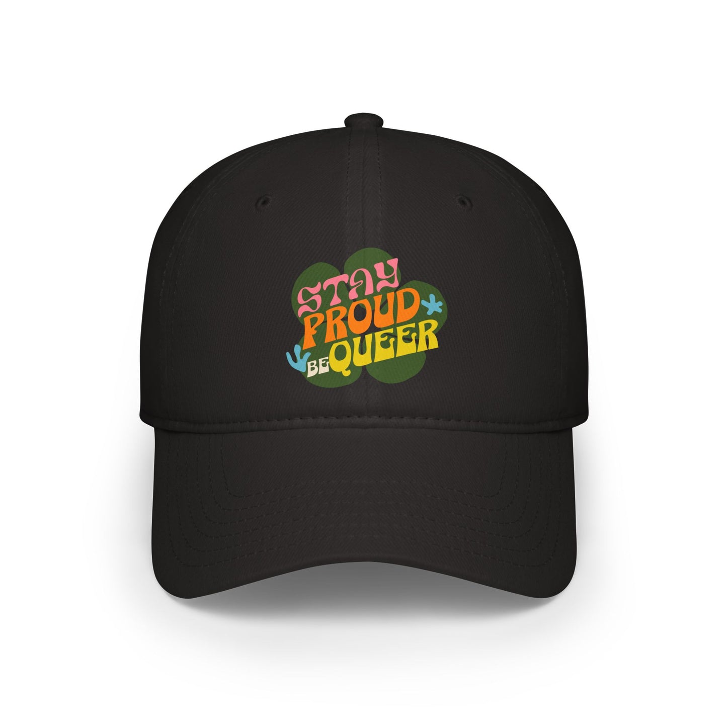 Stay Queer - Printed Baseball Cap - Out x Proud