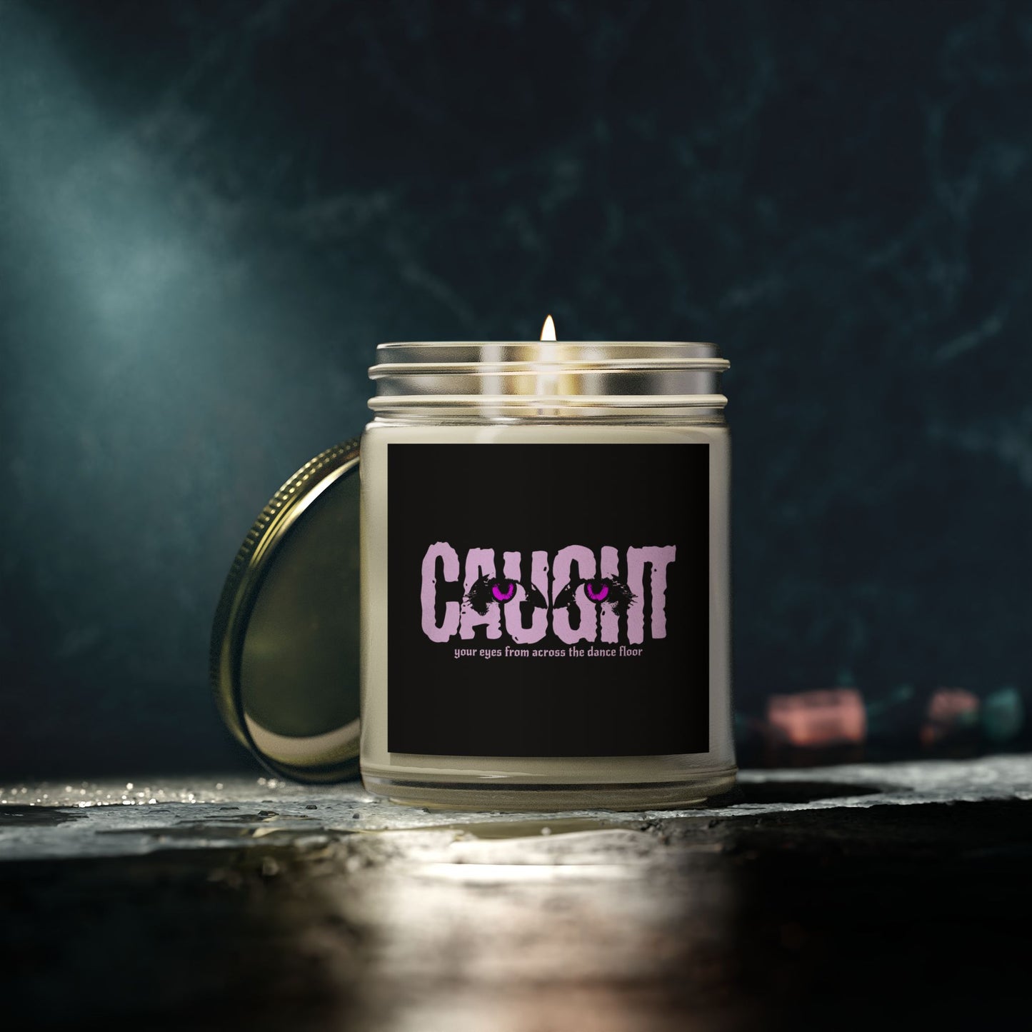 Caught Eyes - Coconut Apricot Wax Scented Candle - Out x Loud