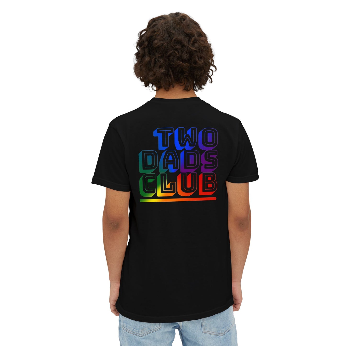 Two Dads Club - Unisex Graphic Pocket Tee - Proud 365