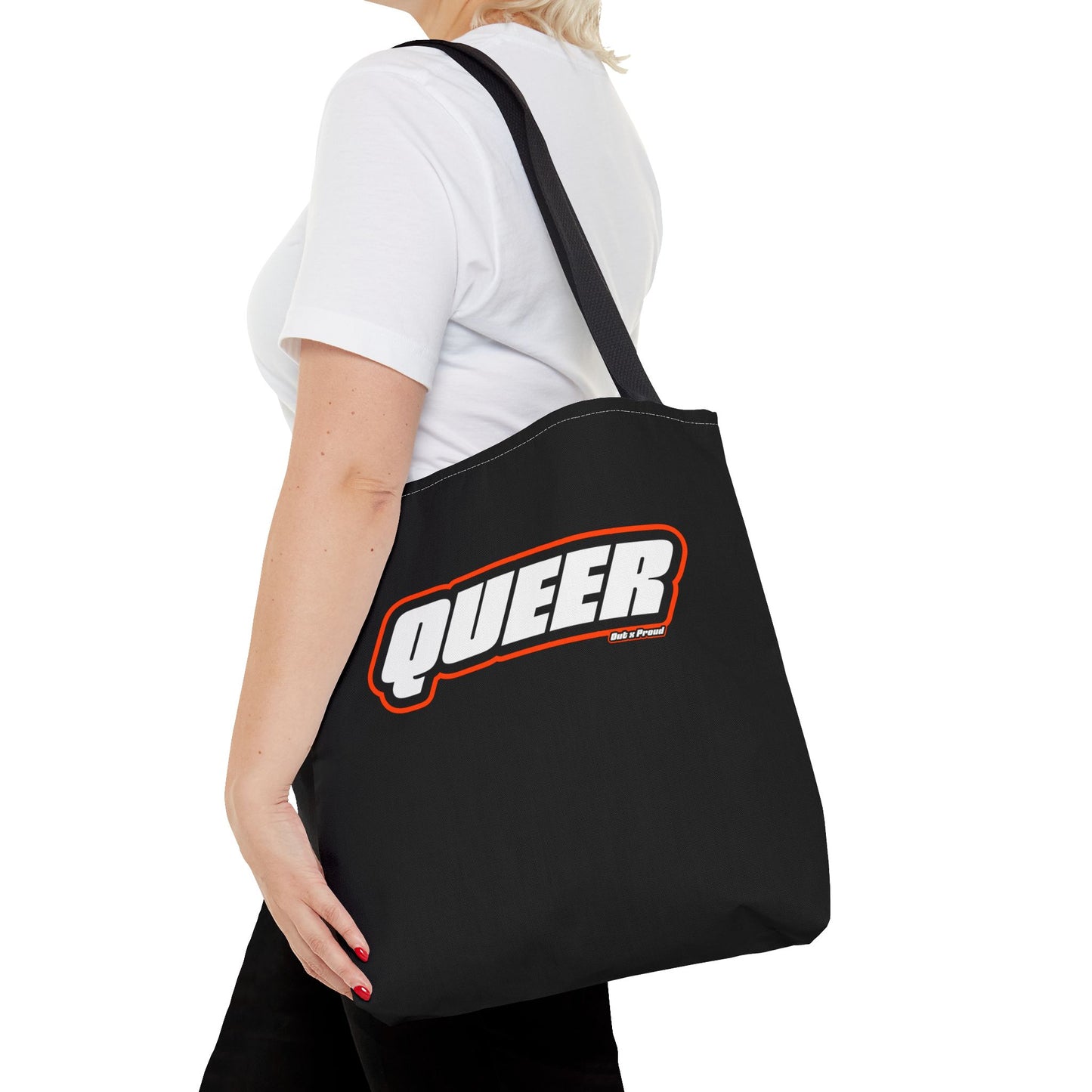 Queer - 16" Tote Bag Carryall - Stamp Me