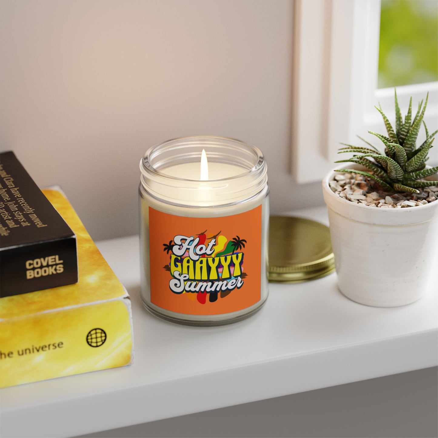 Hot Gay Summer - Coconut Apricot Wax Scented Candle - Proud 365