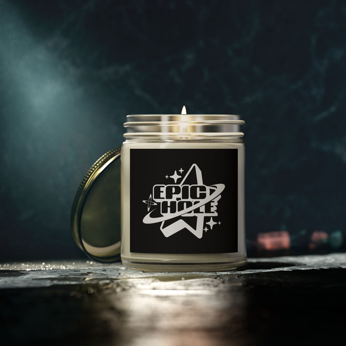 Epic Hole - Coconut Apricot Wax Scented Candle - Out x Loud
