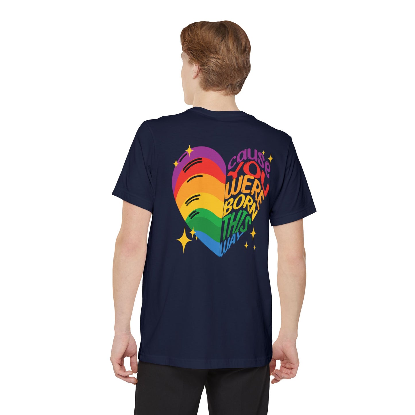 Born This Way - Graphic Unisex Pocket Tee - Proud 365