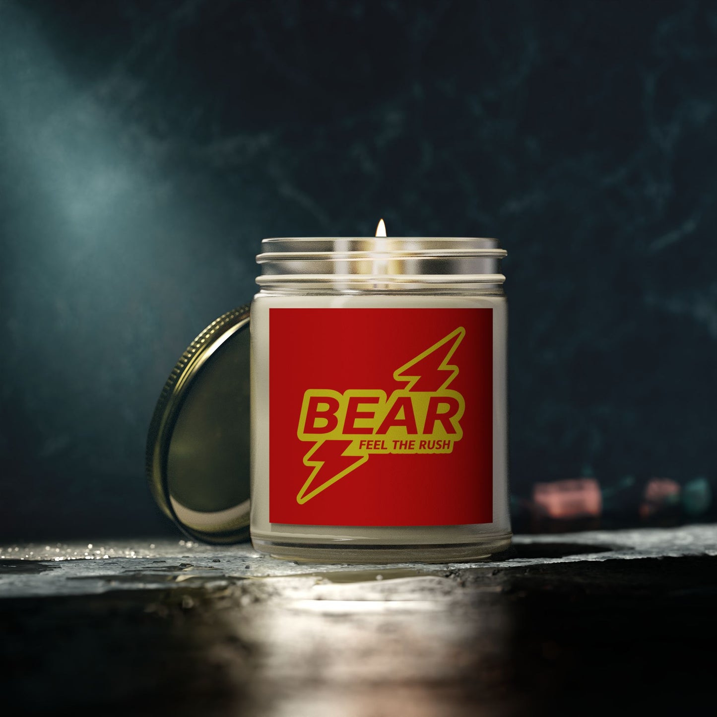 Bear - Coconut Apricot Wax Scented Candle - STAMP ME RUSH