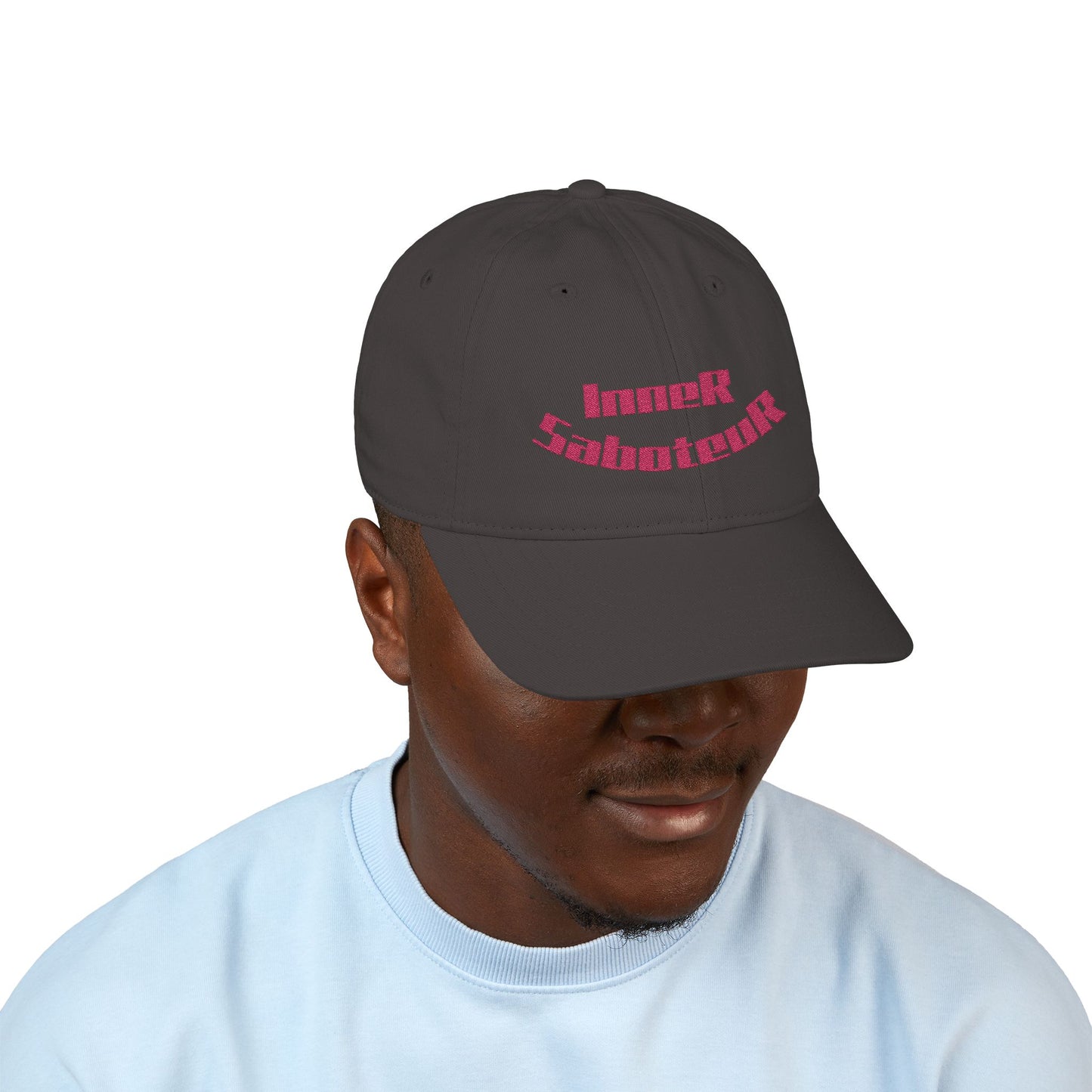 Inner Saboteur - Embroidered Organic Baseball Cap - Out x Loud