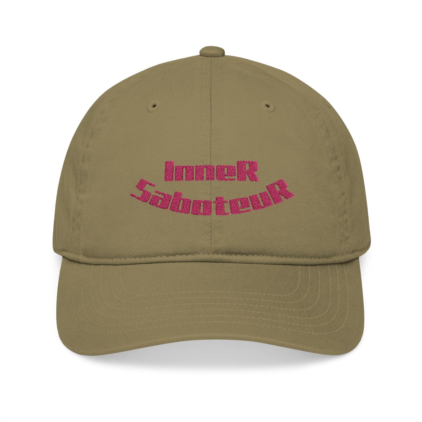 Inner Saboteur - Embroidered Organic Baseball Cap - Out x Loud