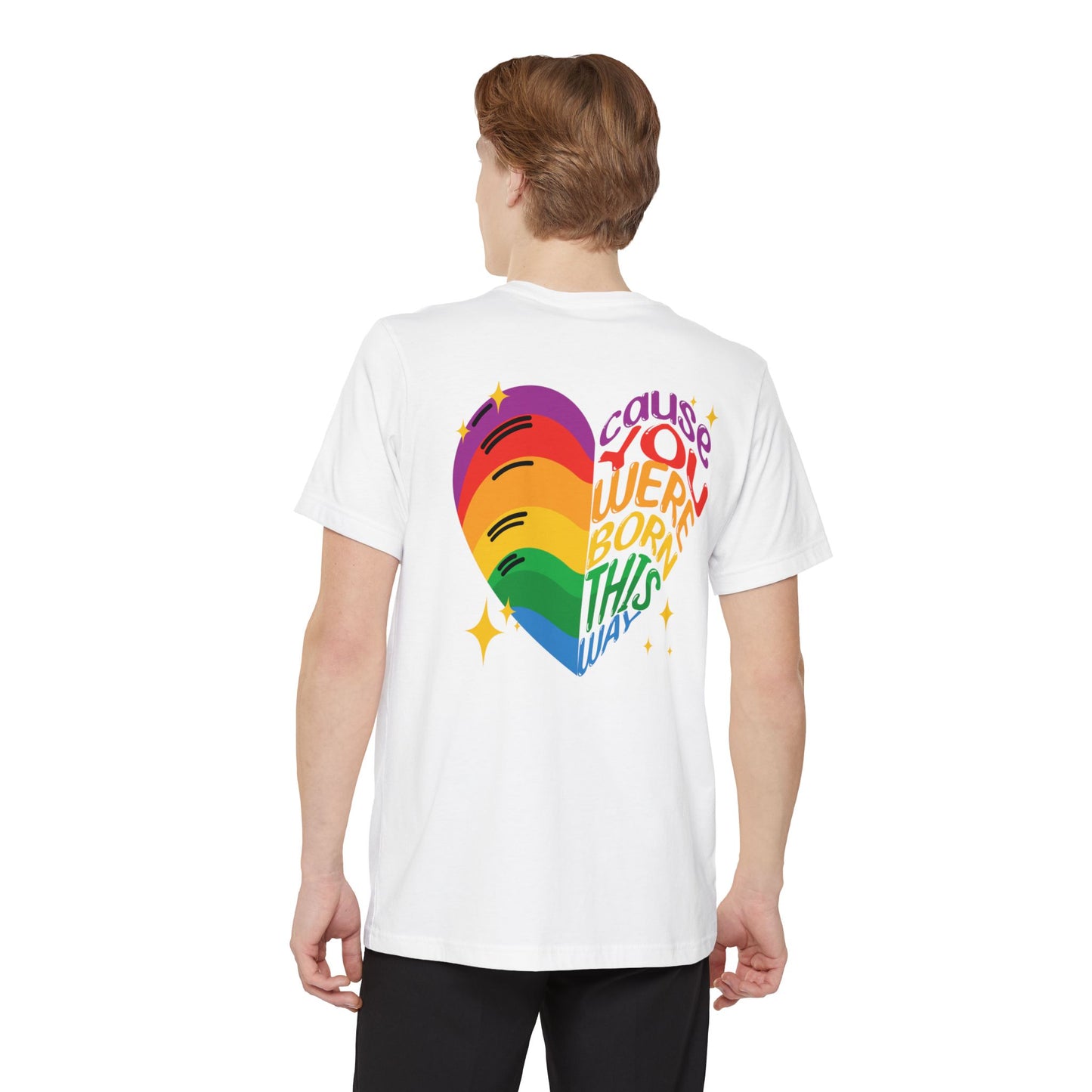 Born This Way - Graphic Unisex Pocket Tee - Proud 365