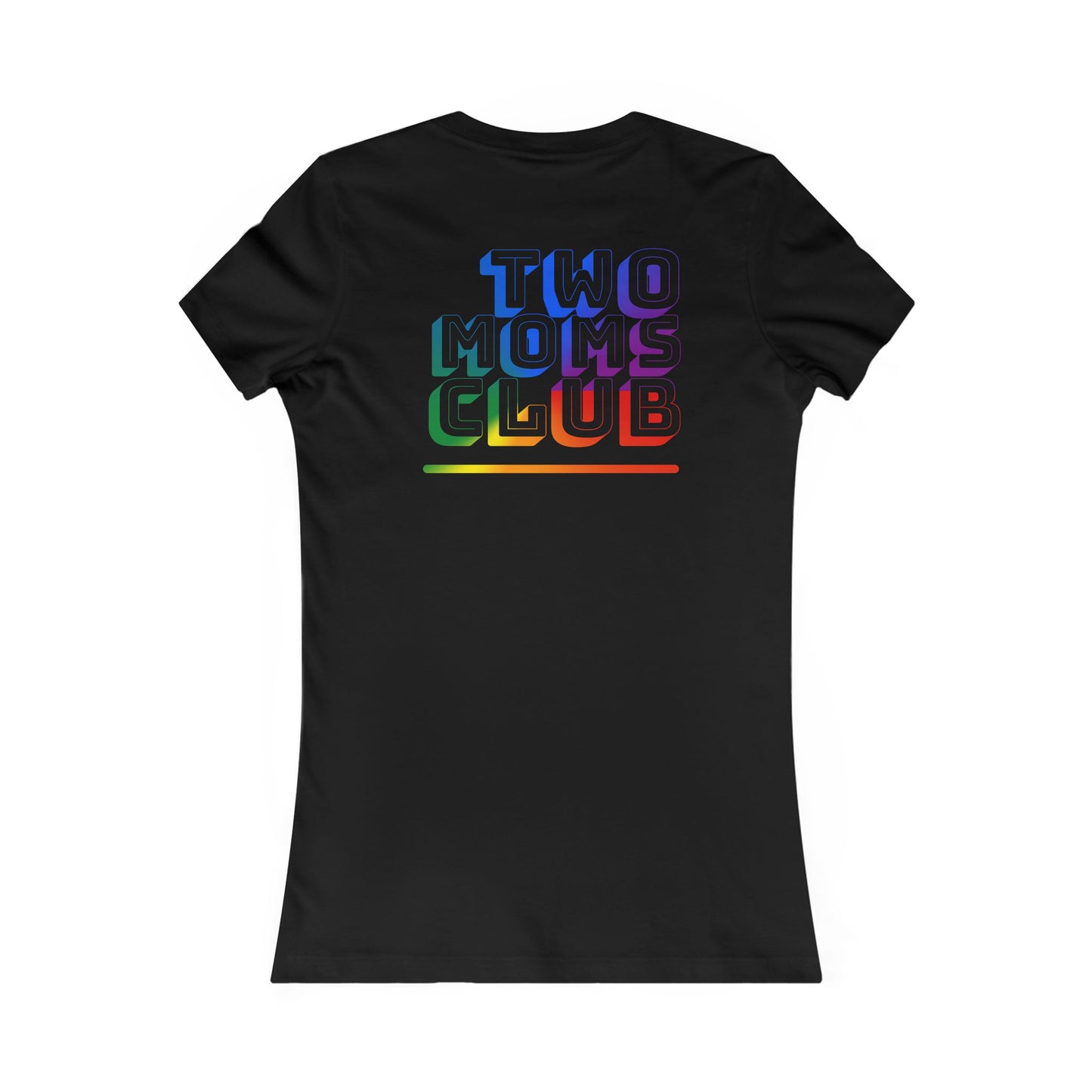 Two Moms Club - Femme Fit Graphic Tee - Proud 365