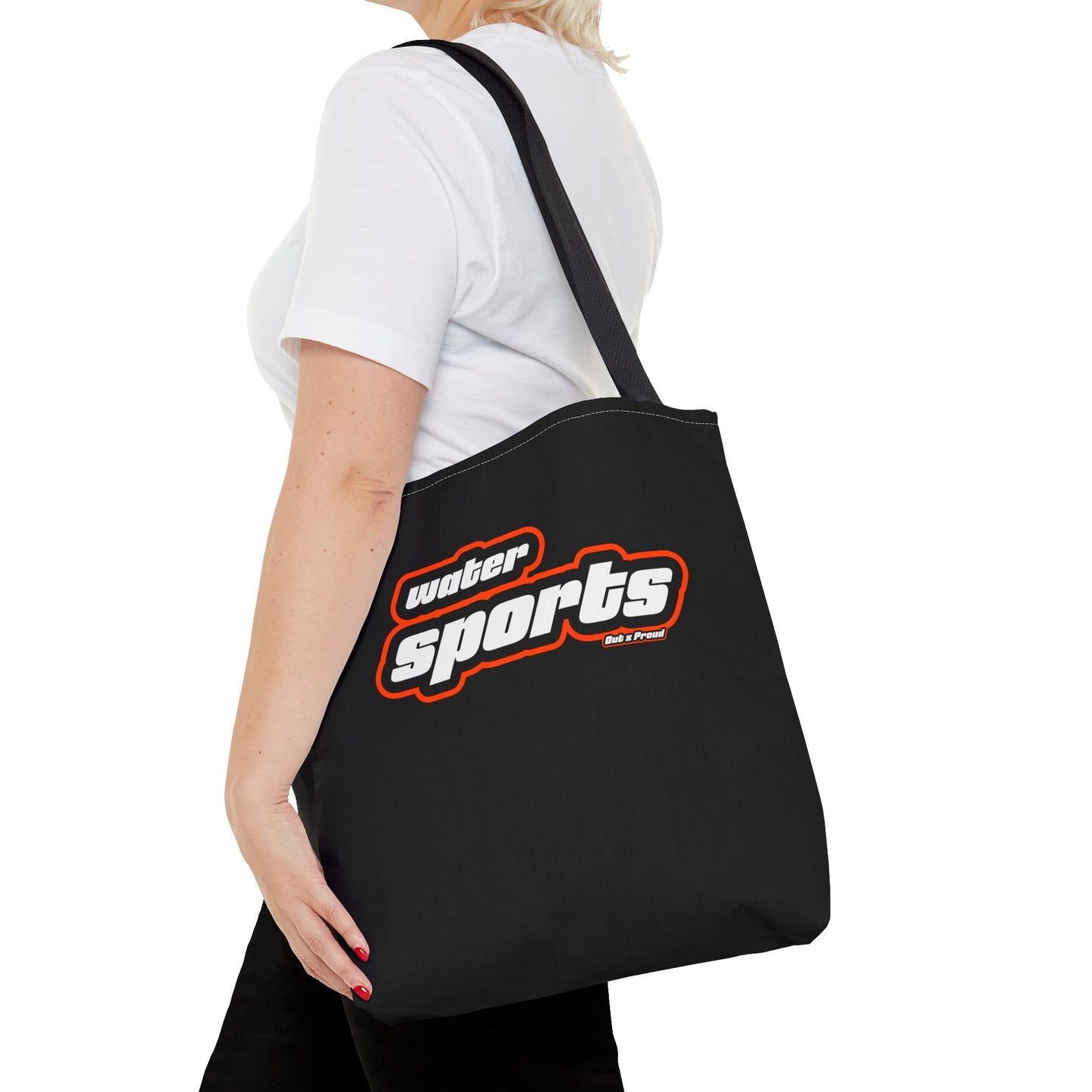 Water Sports - 16" Tote Bag Carryall - Stamp Me