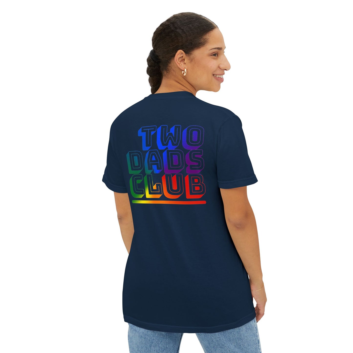 Two Dads Club - Unisex Graphic Pocket Tee - Proud 365