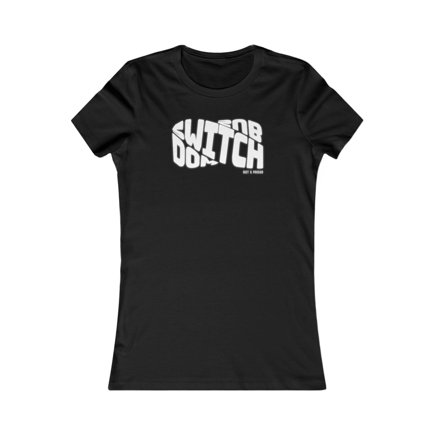 Switch Dom x Sub Femme Fit Graphic Tee - Out x Loud