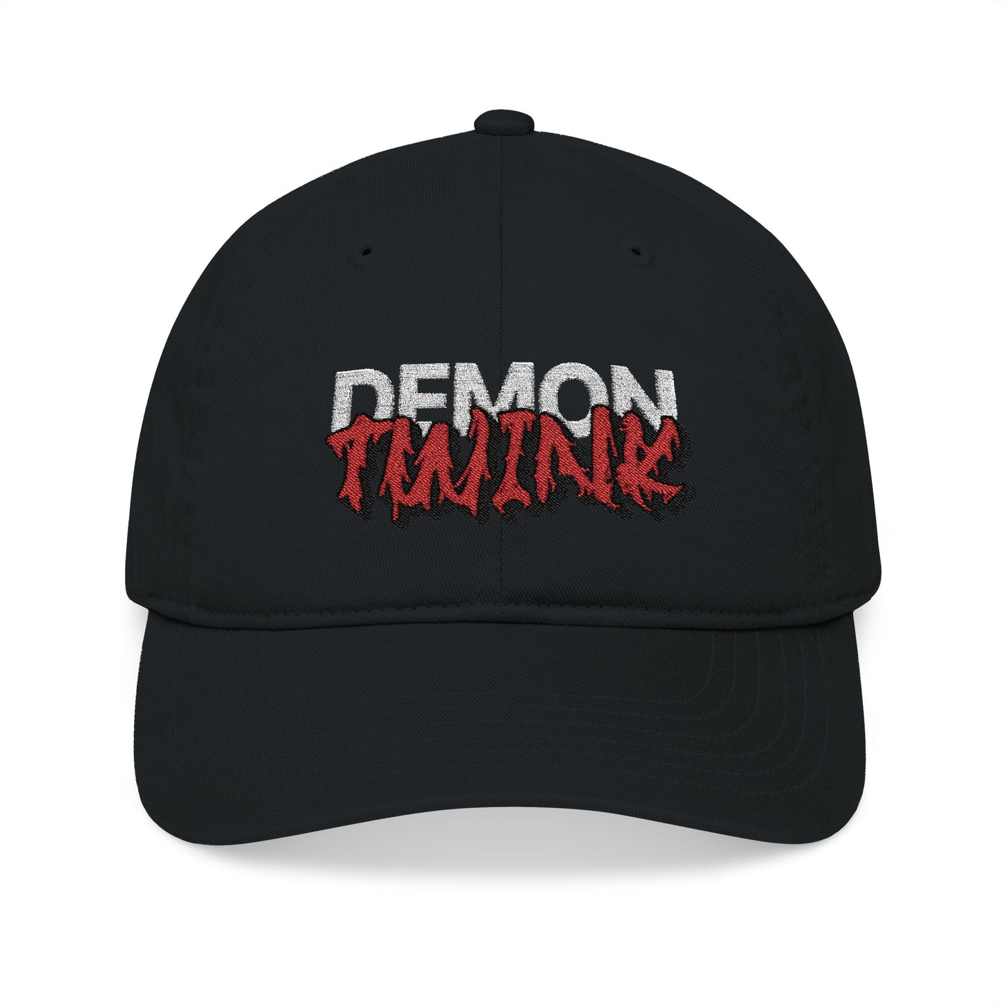 Demon Twink - Embroidered Organic Baseball Cap - Out x Loud