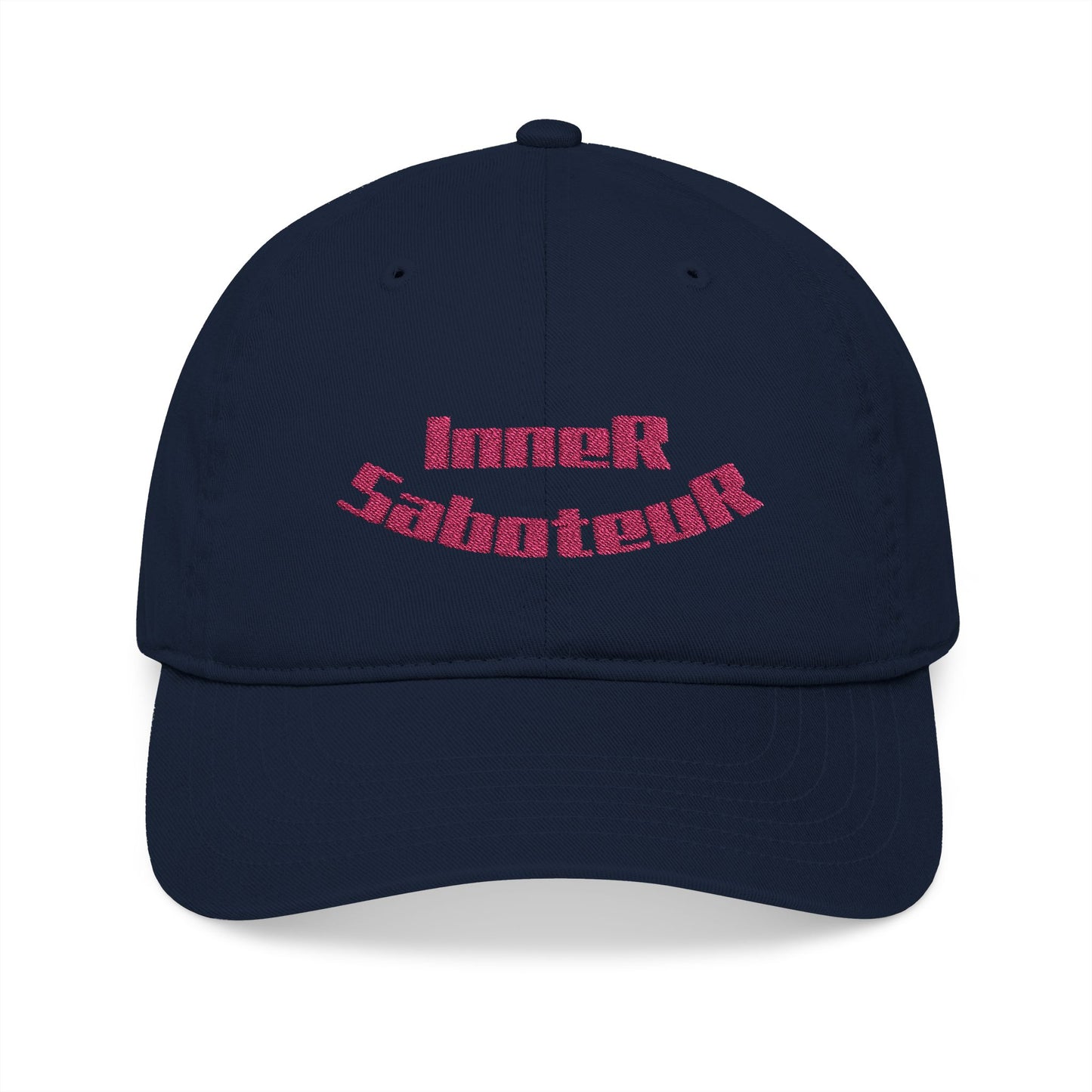 Inner Saboteur - Embroidered Organic Baseball Cap - Out x Loud