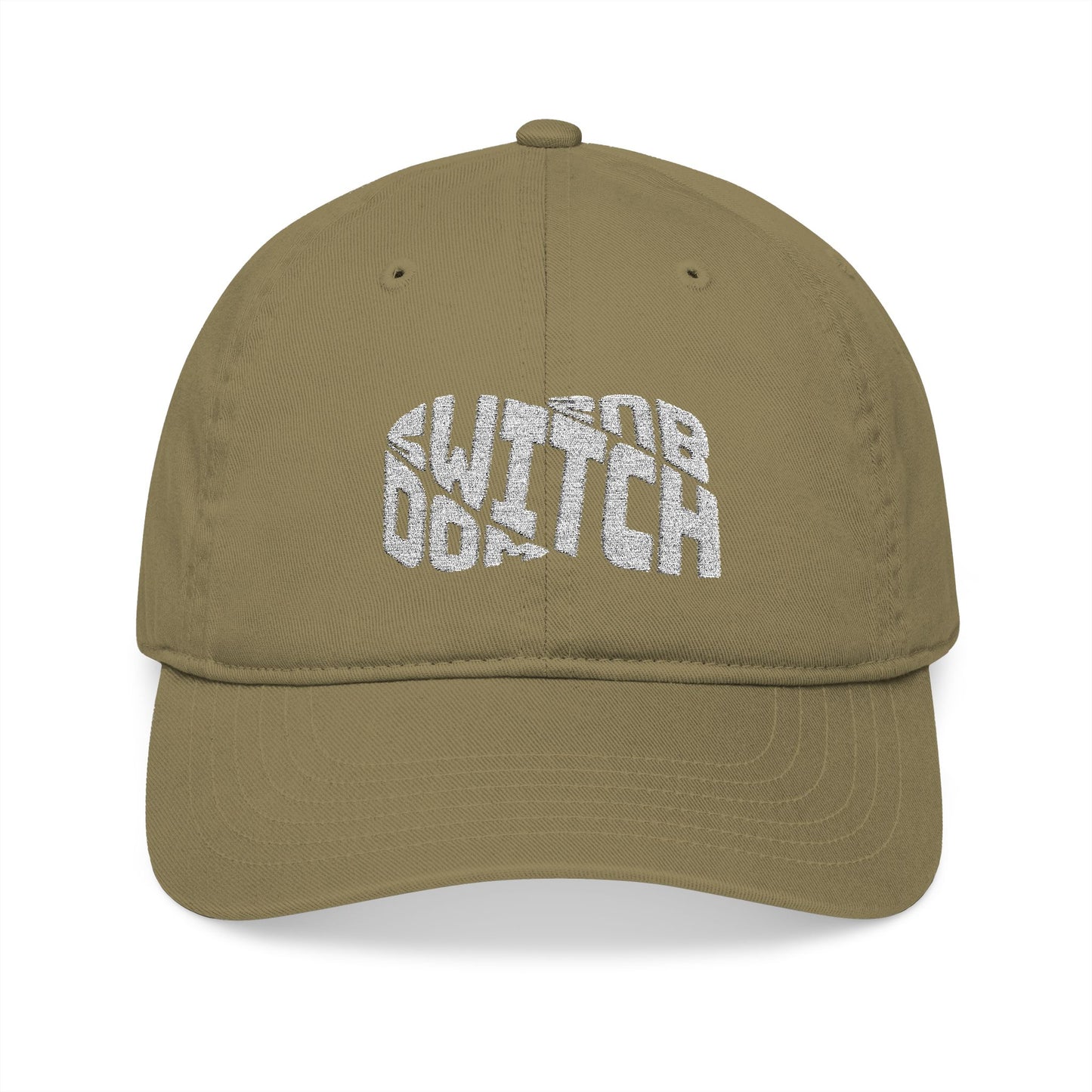 Switch - Embroidered Organic Baseball Cap - Out x Loud