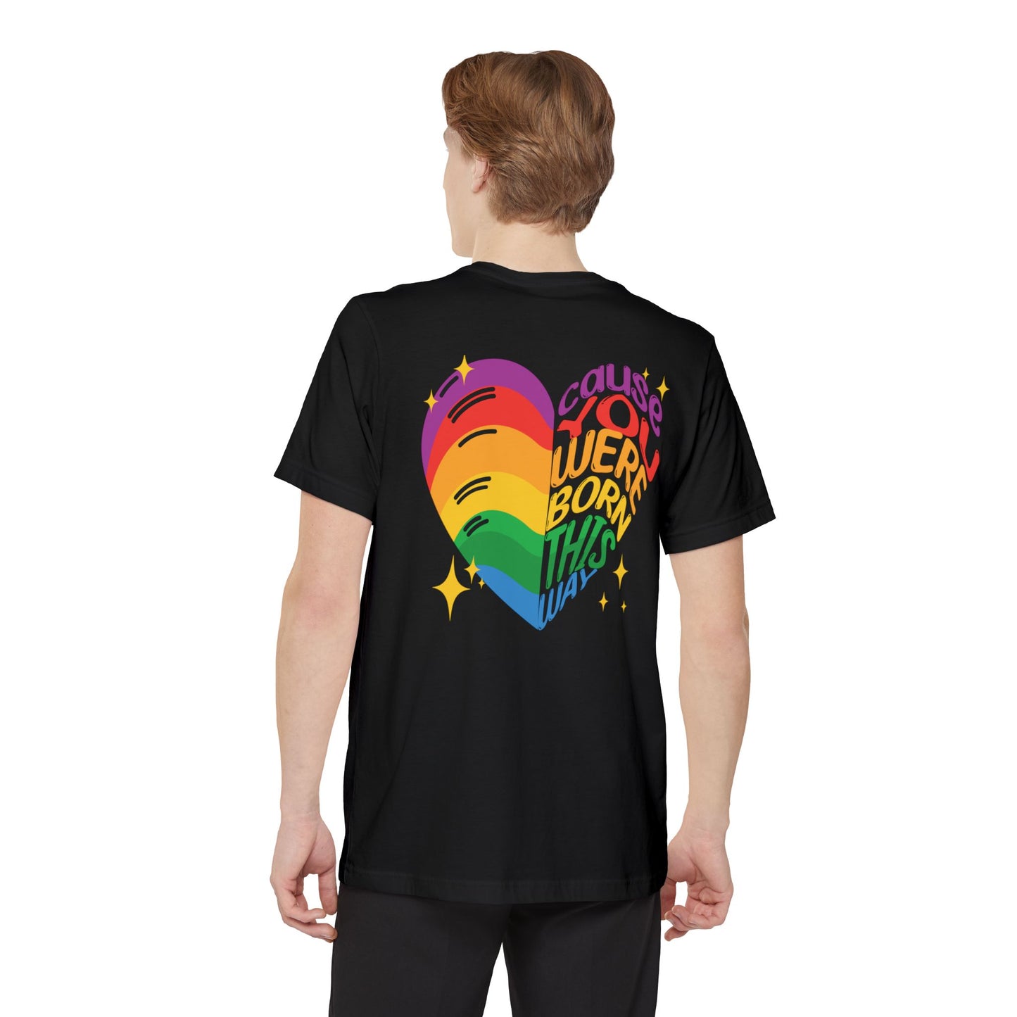Born This Way - Graphic Unisex Pocket Tee - Proud 365