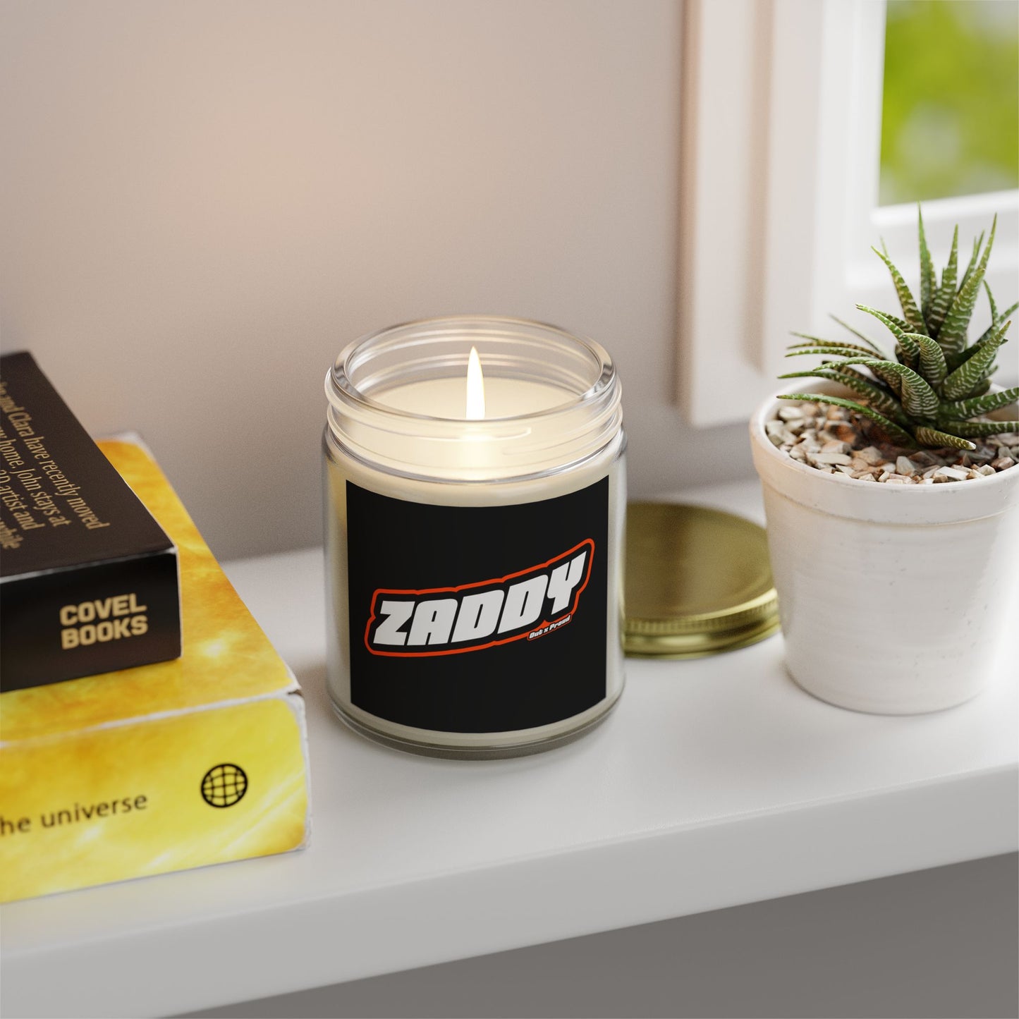 Zaddy - Coconut Apricot Wax Scented Candle - STAMP ME