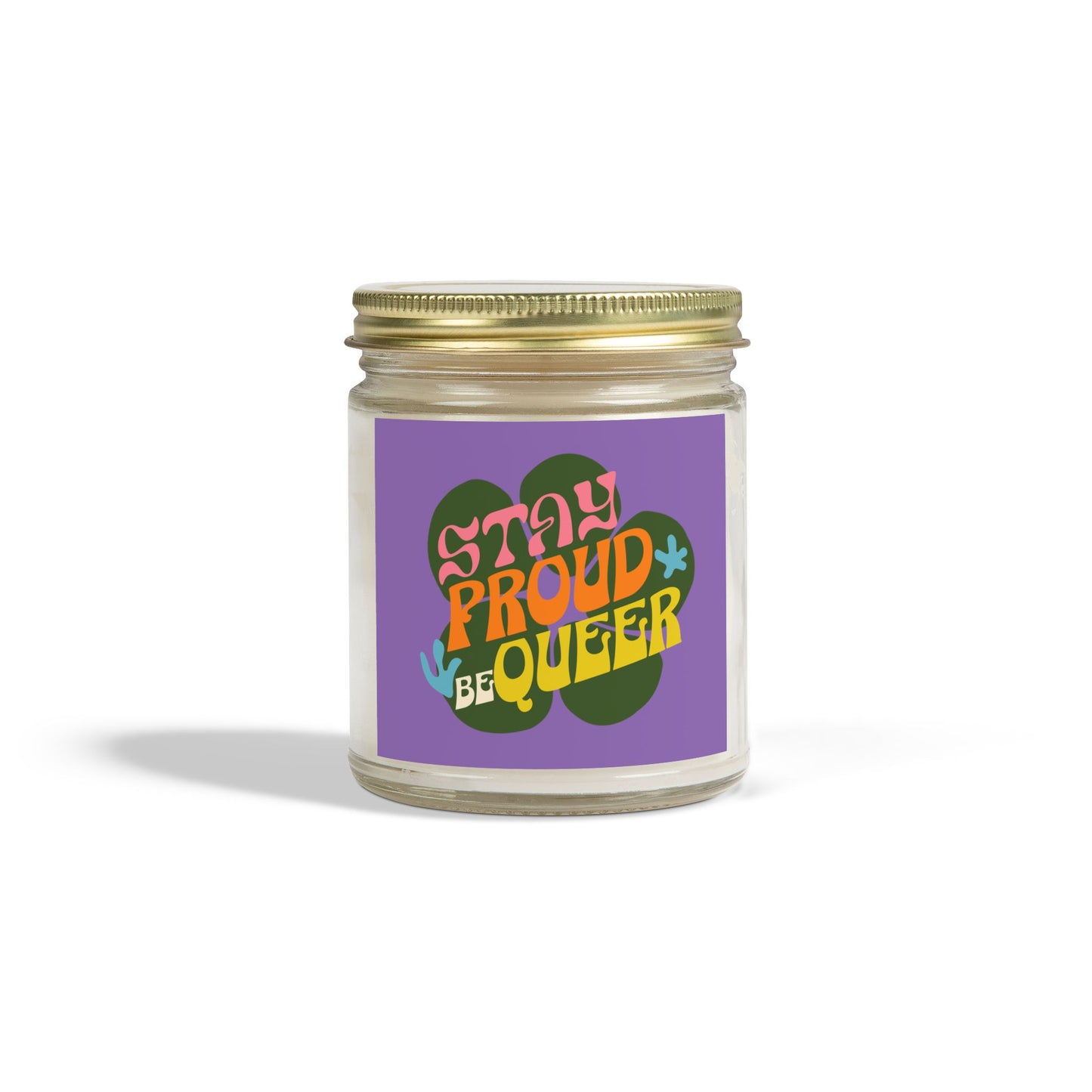 Stay Queer - Coconut Apricot Wax Scented Candle - Proud 365