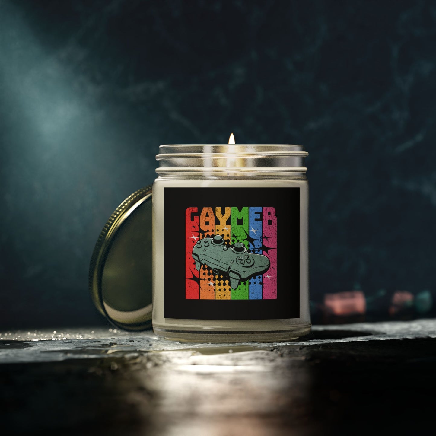 Gaymer - Coconut Apricot Wax Scented Candle - Proud 365