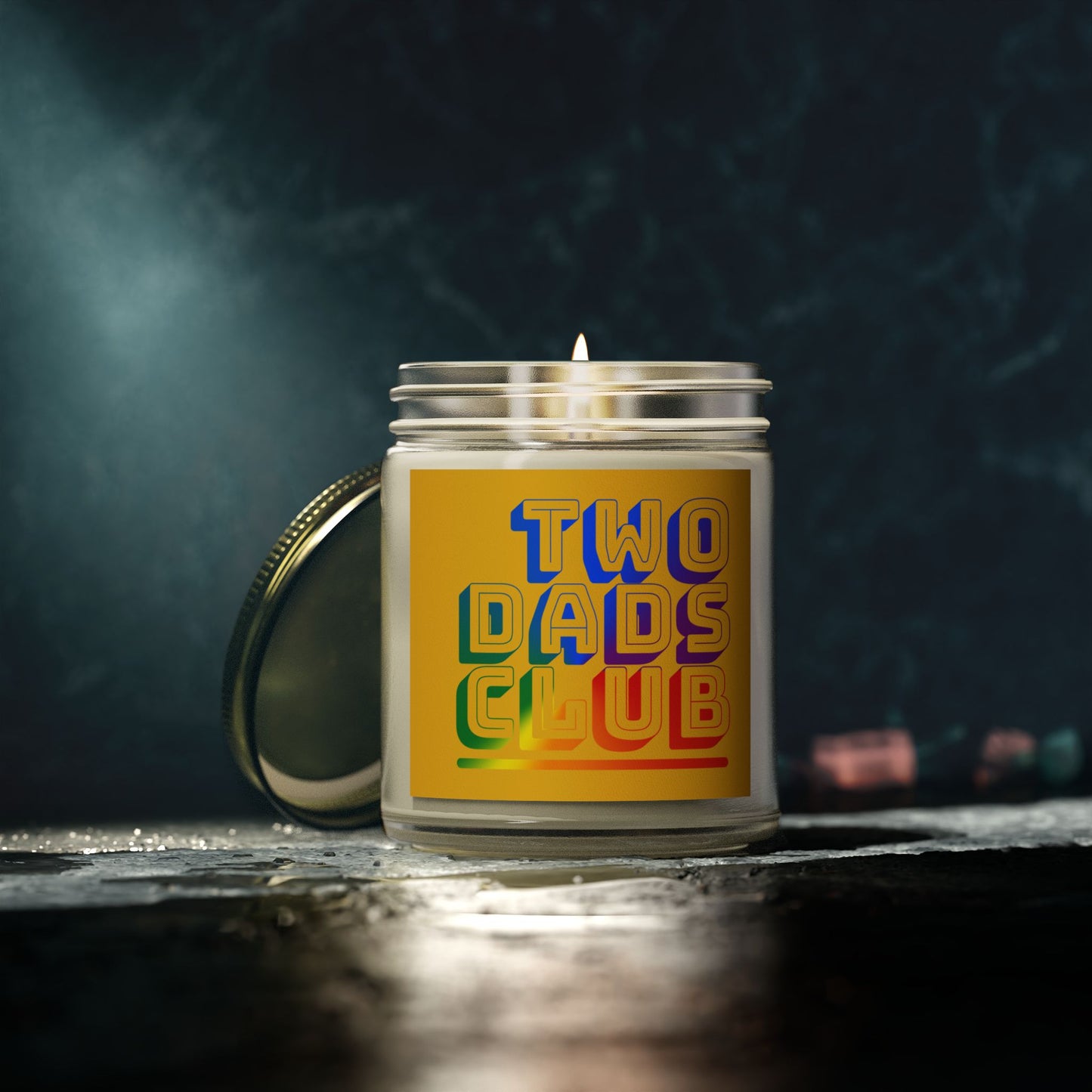 Two Dads Club - Coconut Apricot Wax Scented Candle - Proud 365