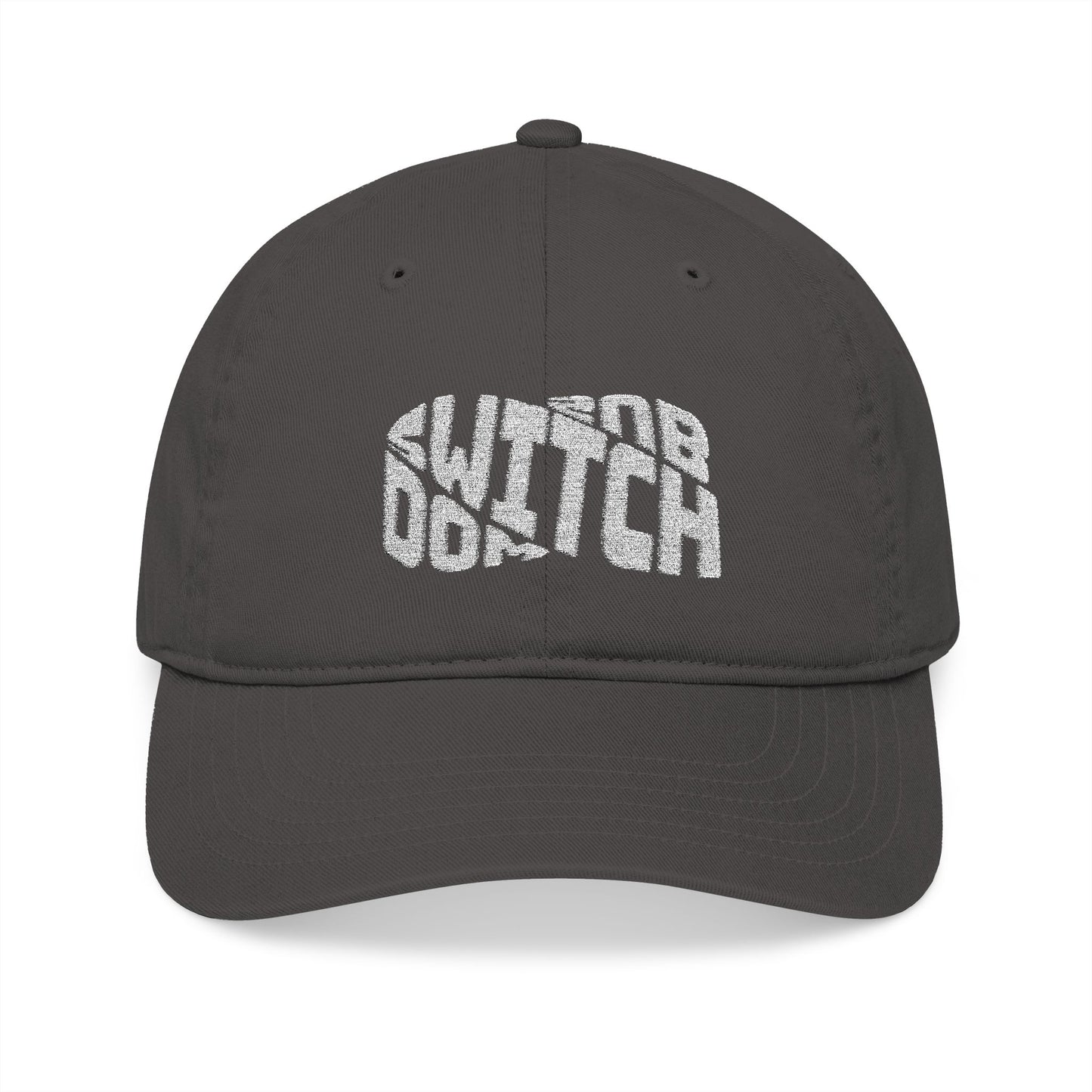 Switch - Embroidered Organic Baseball Cap - Out x Loud
