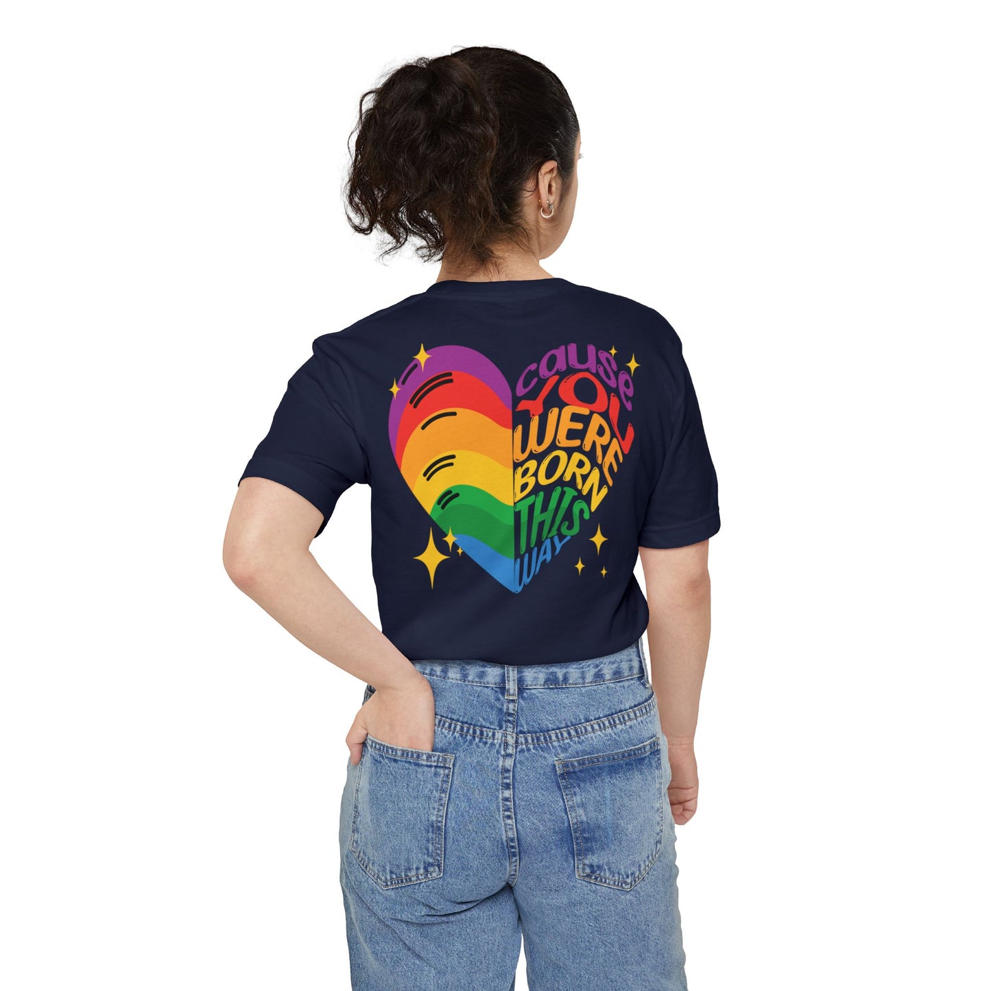 Born This Way - Graphic Unisex Pocket Tee - Proud 365