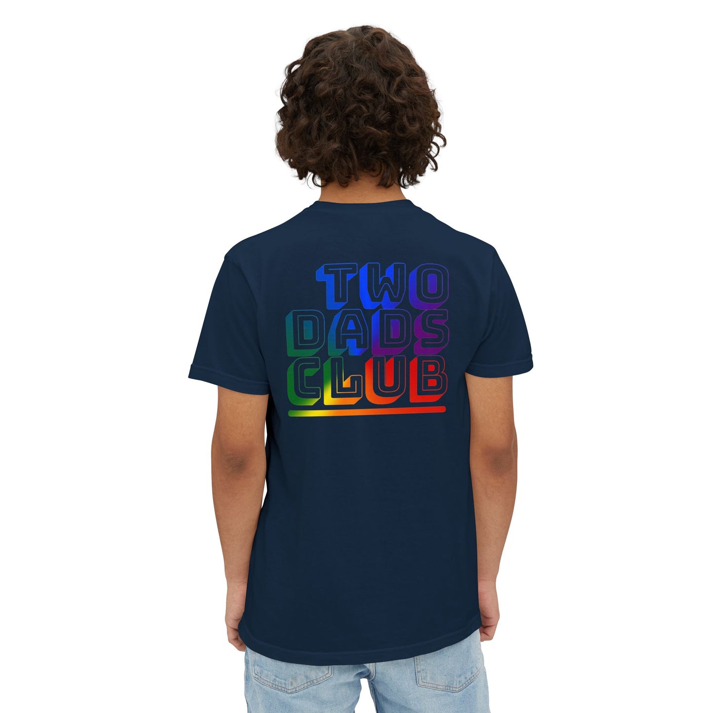 Two Dads Club - Unisex Graphic Pocket Tee - Proud 365