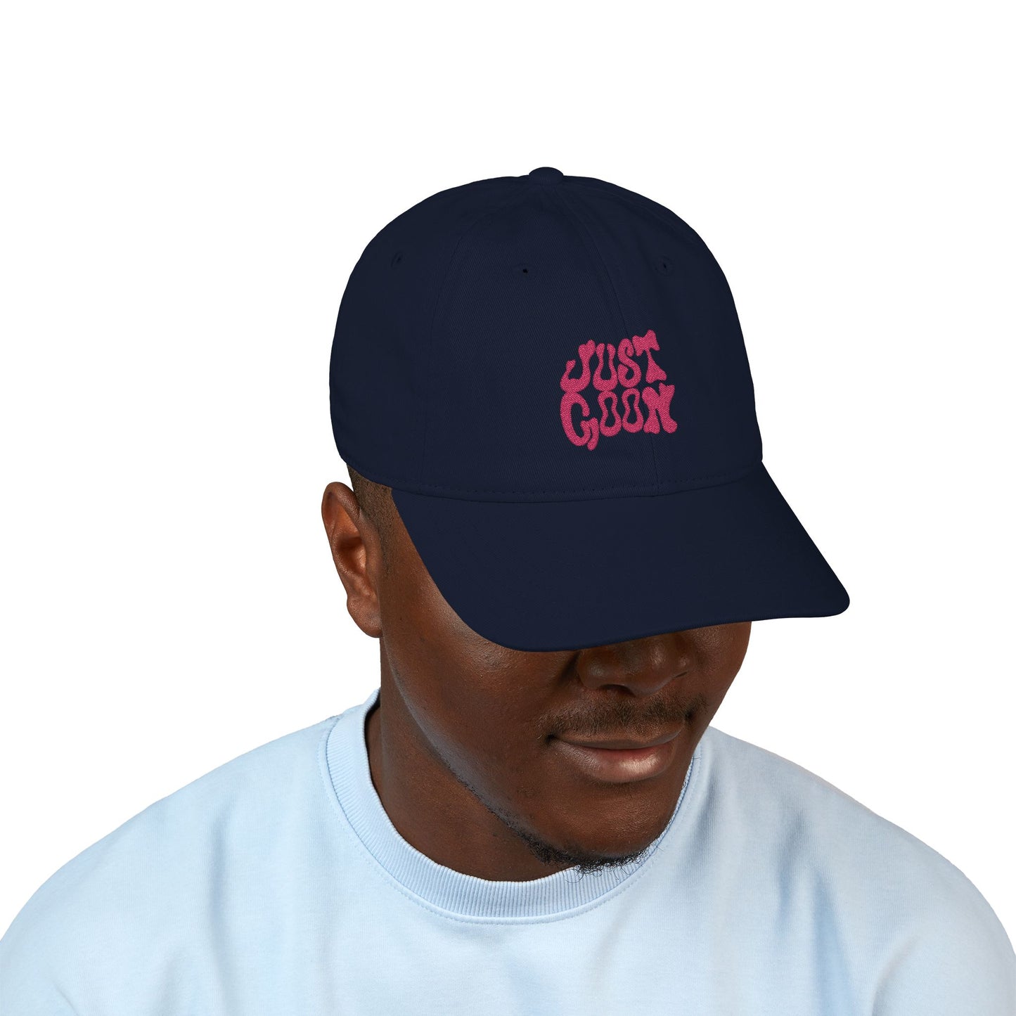 Just Goon - Embroidered Organic Baseball Cap - Out x Loud
