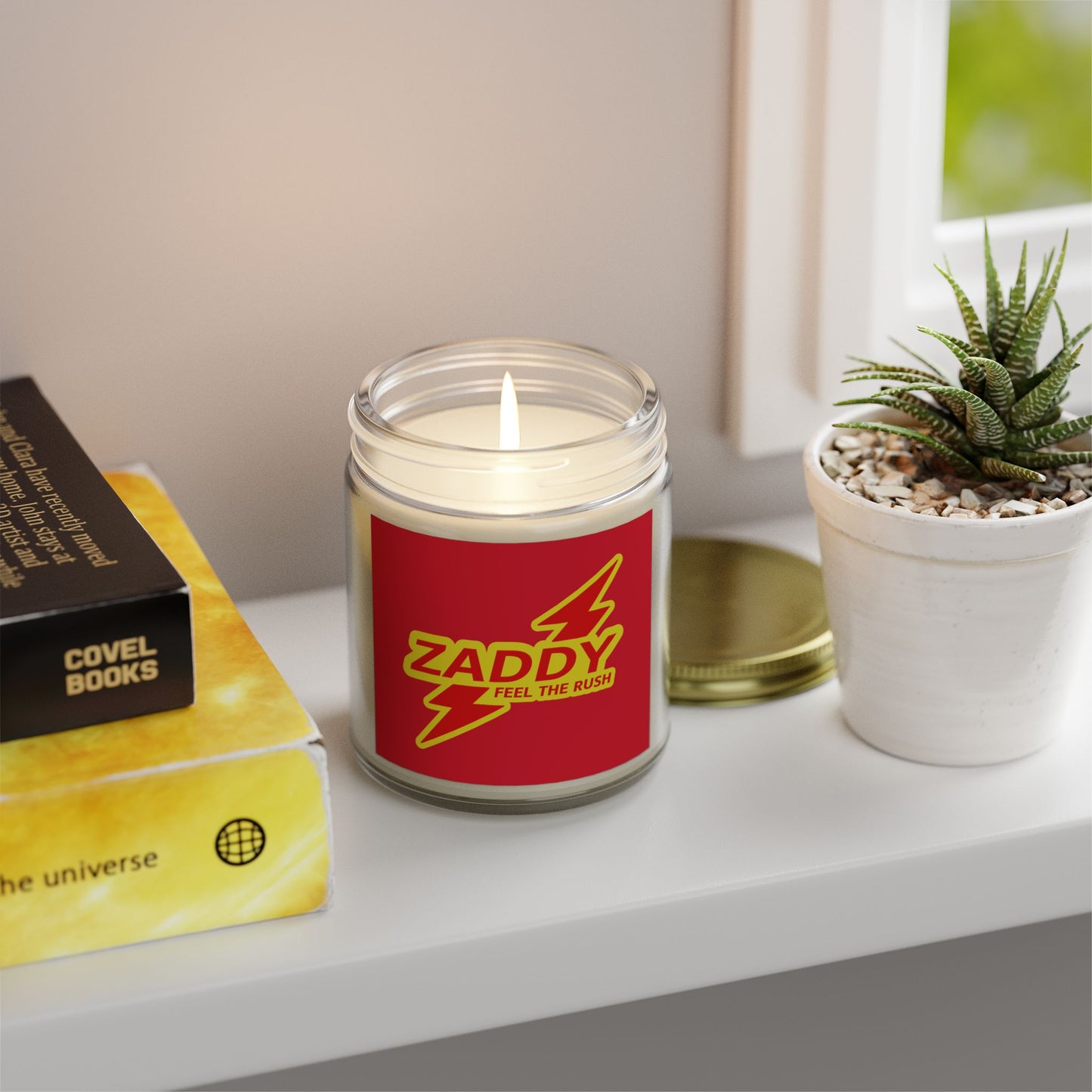 Zaddy - Coconut Apricot Wax Scented Candle - STAMP ME RUSH