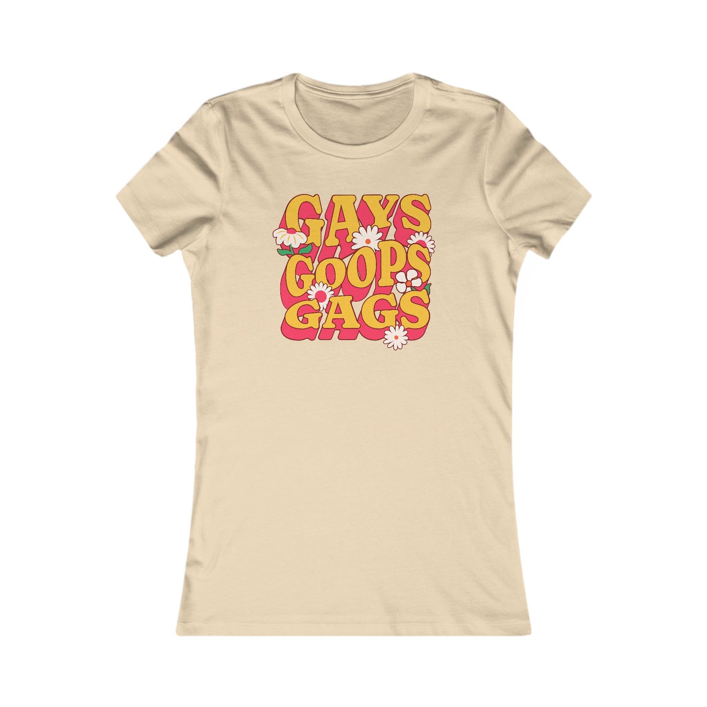 Gays Goops x Gags Femme Fit Graphic Tee - Proud 365
